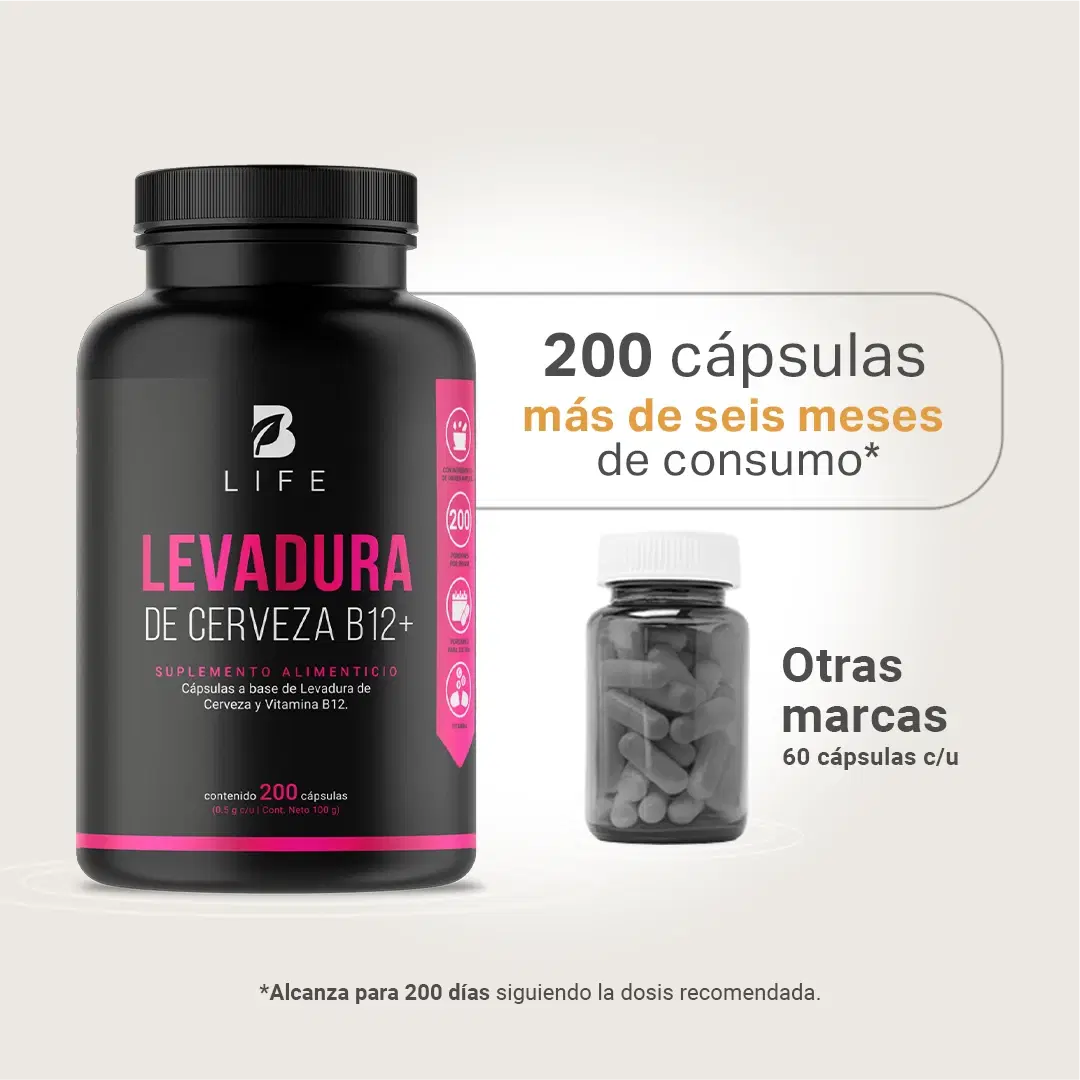 Levadura de Cerveza B12+
