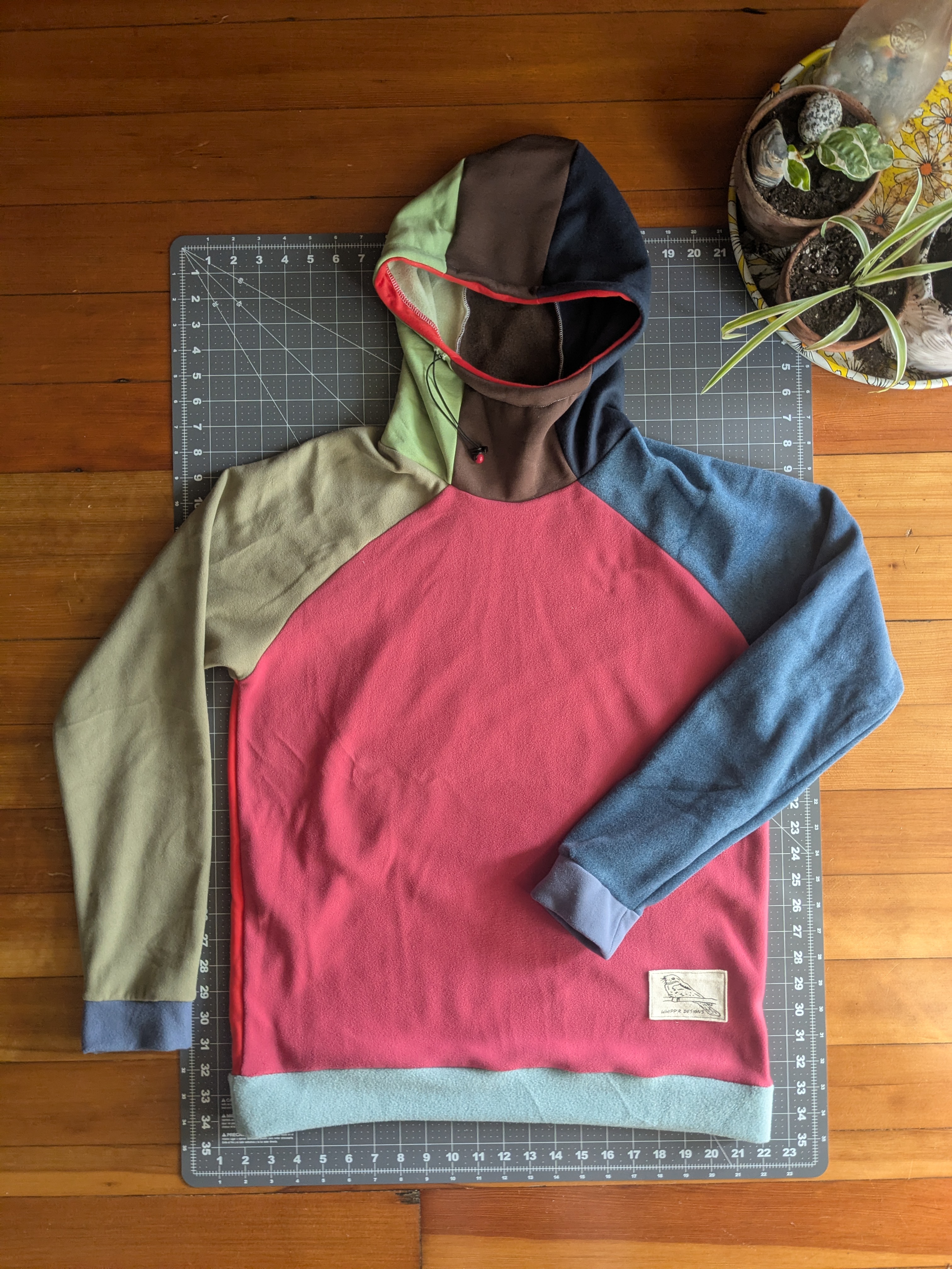Raglan Hoodie Medium (All the Colors)