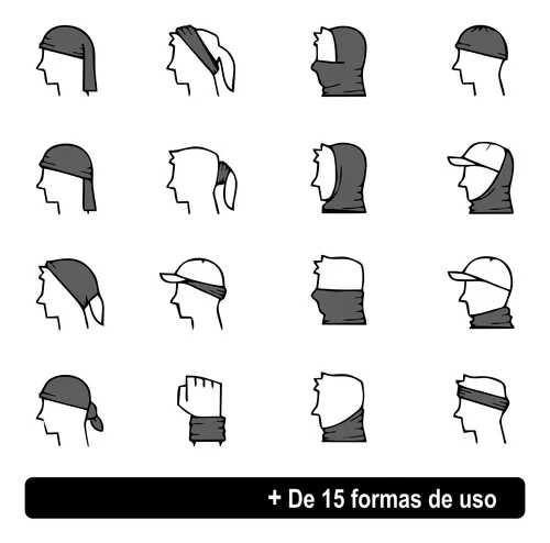 Bandana tubular Stretch - Estructura 