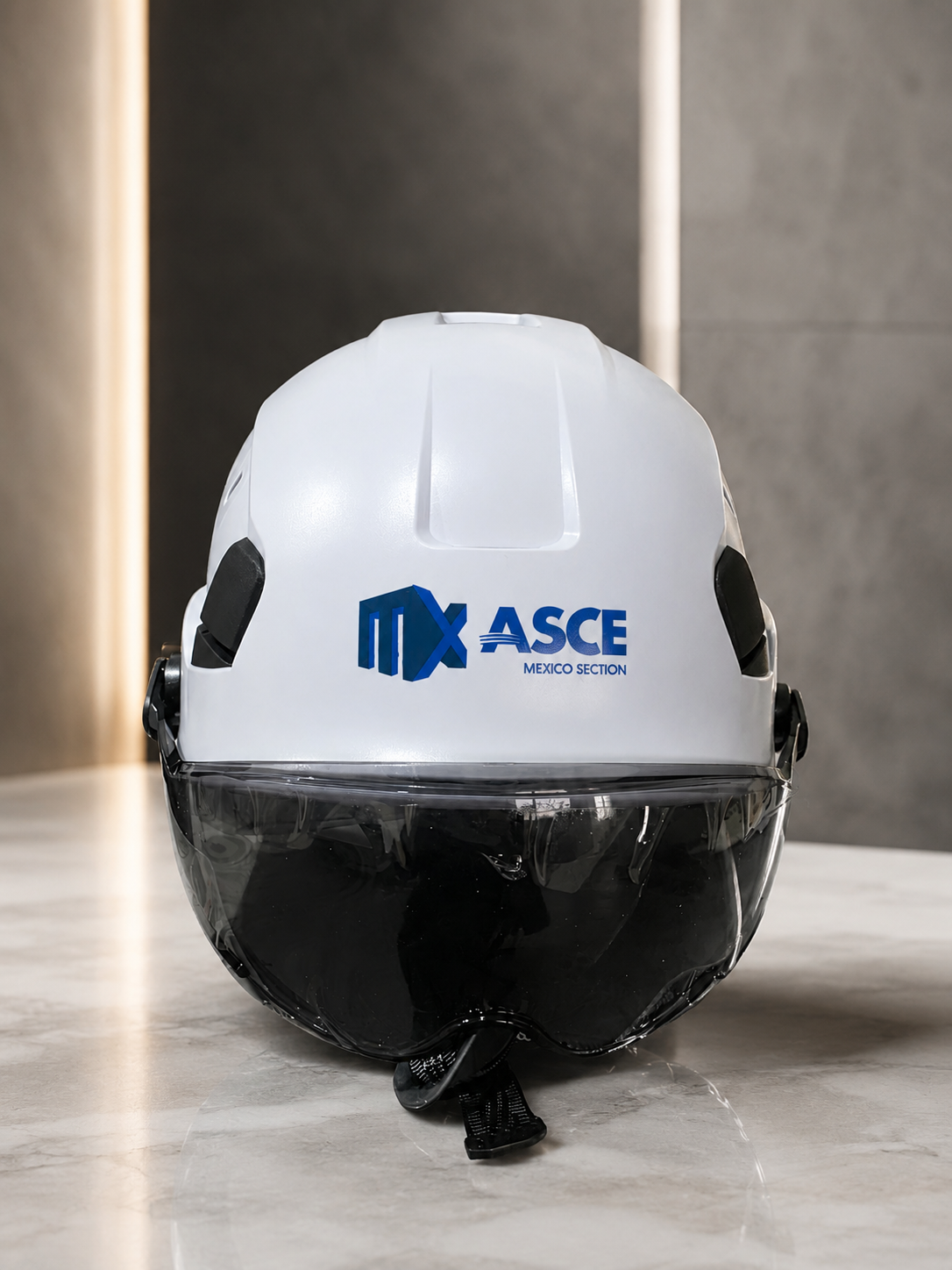 Casco de Seguridad con Visor Integrado