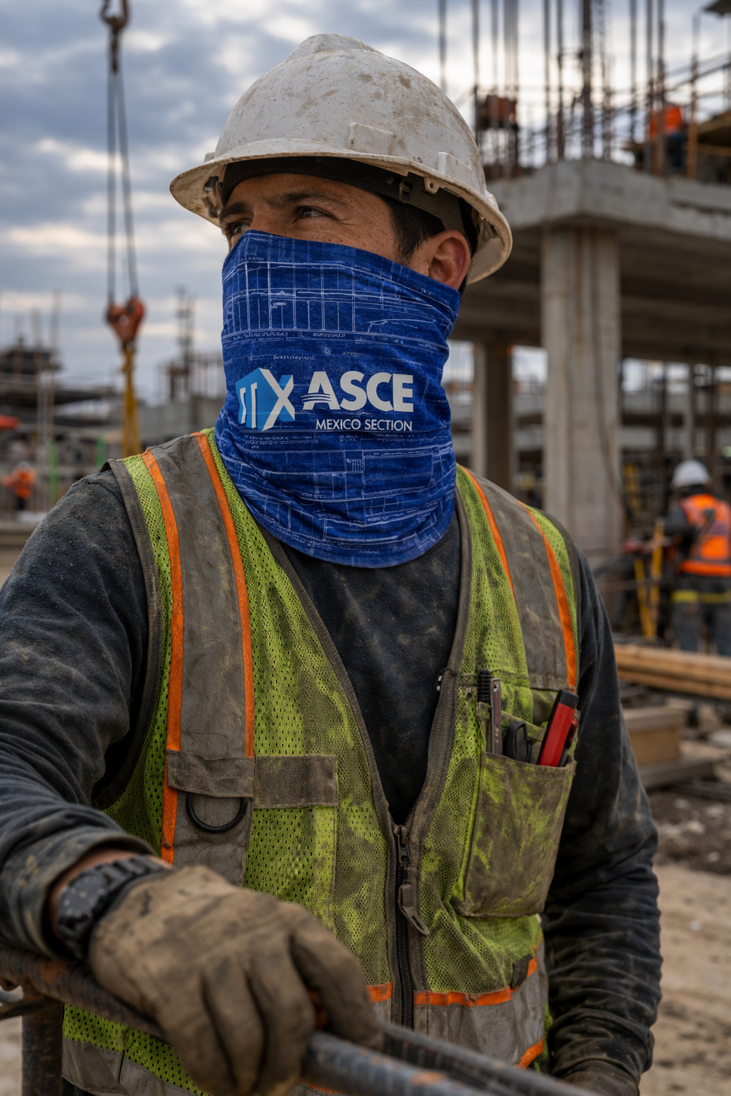 Bandana tubular Stretch - Blueprint