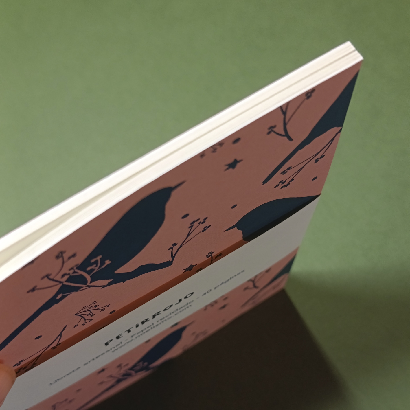 Petirrojo Libreta artesanal 