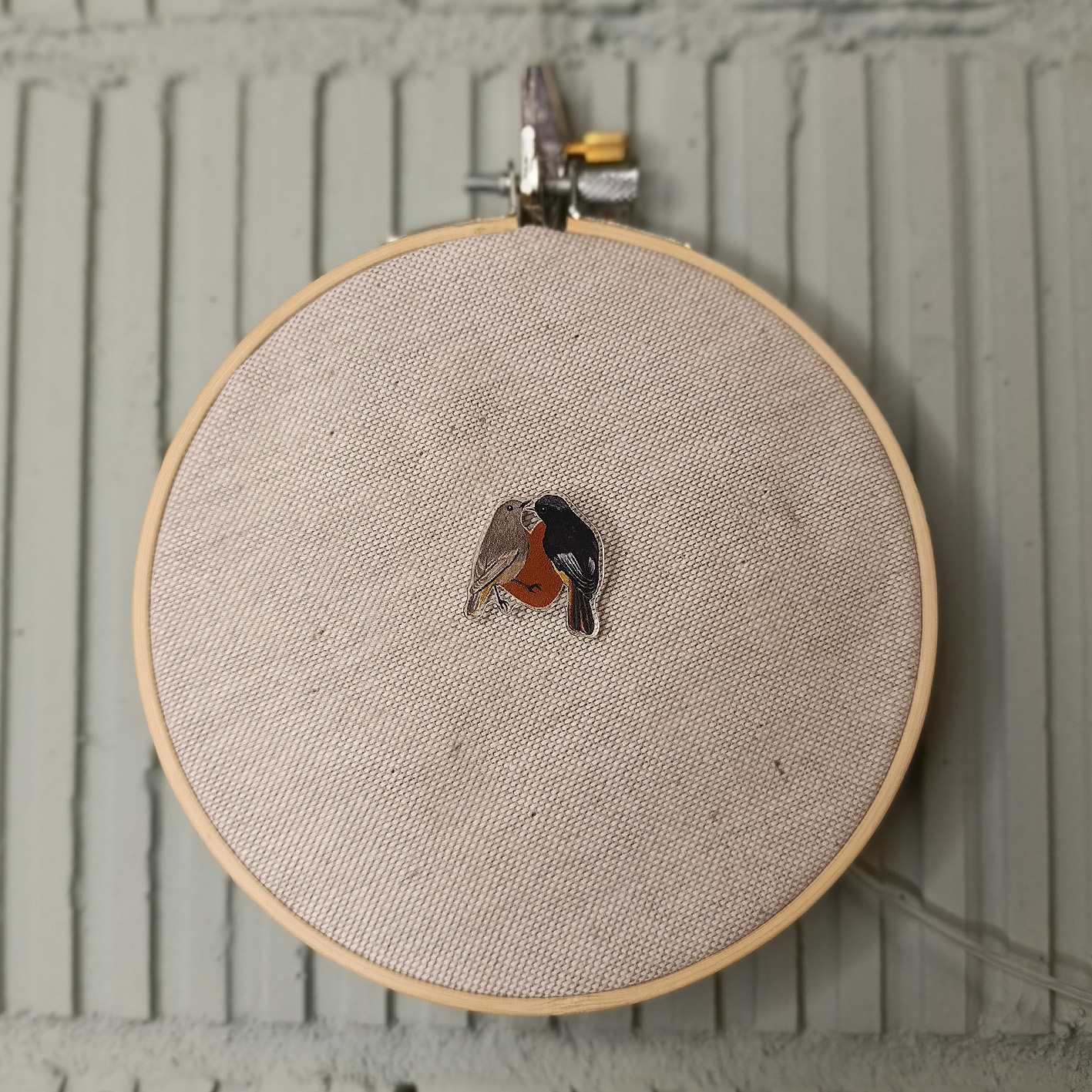 Pin Colirrojo tizón