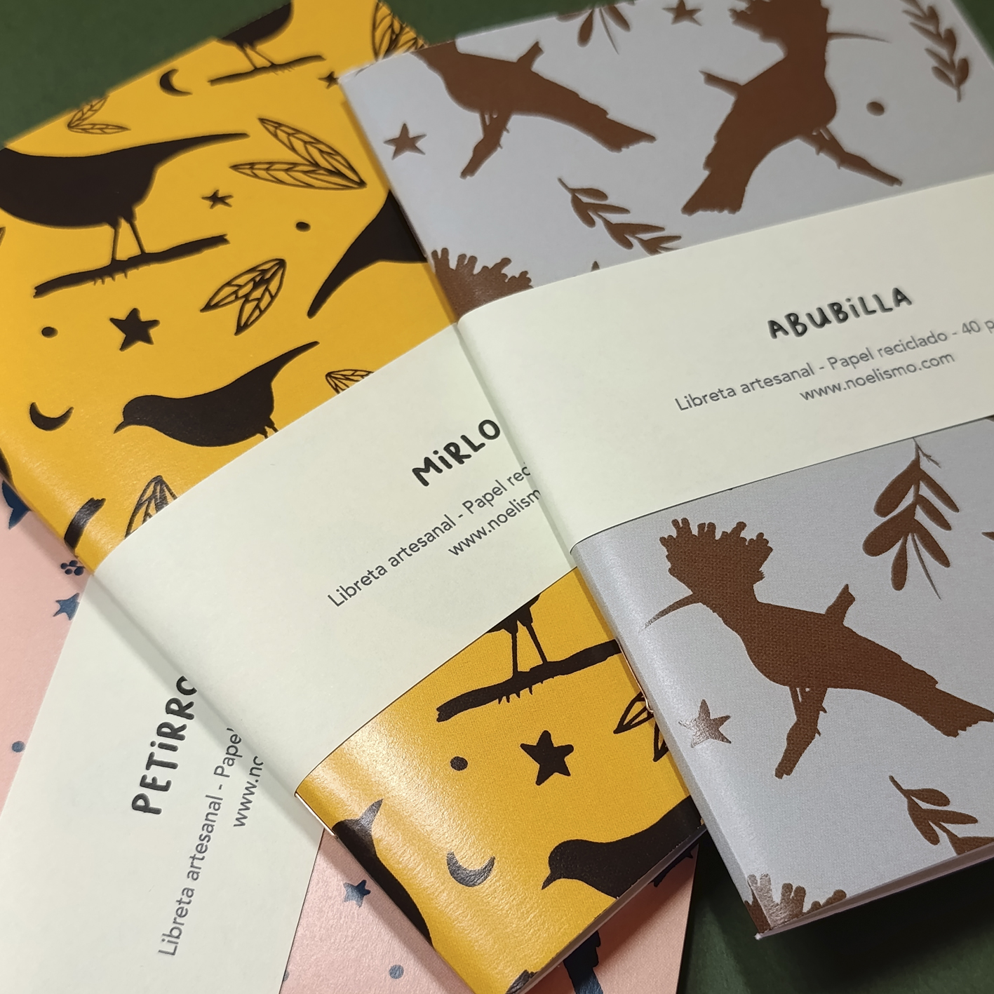 Abubilla Libreta artesanal 