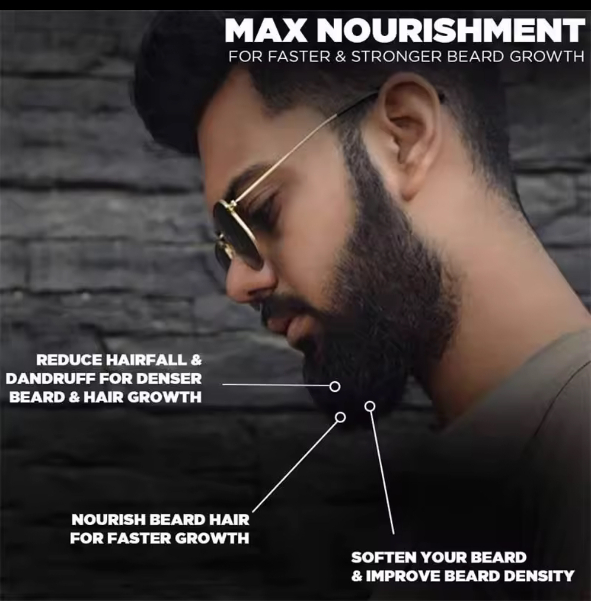 Max Nourishment para barba