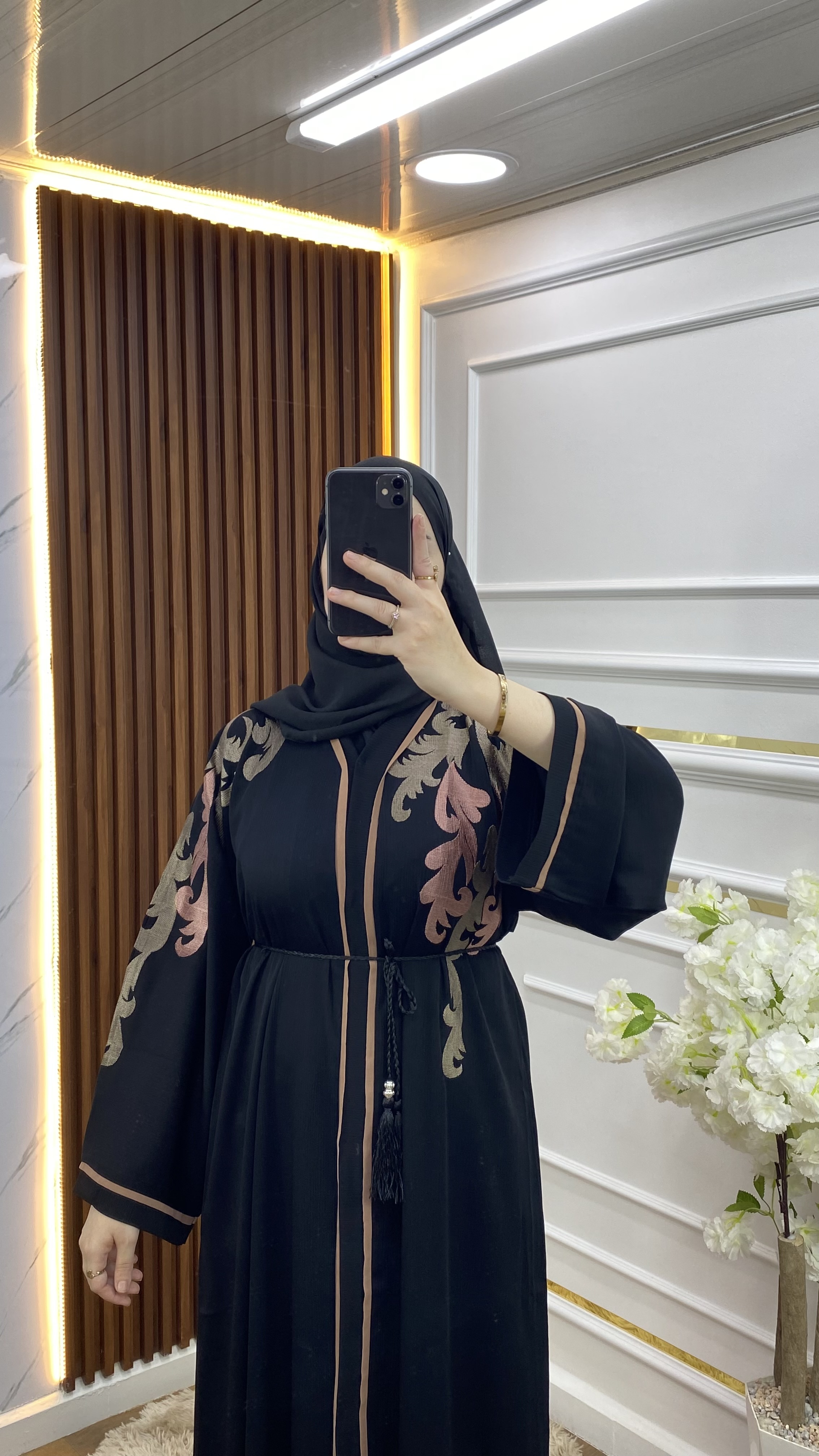 Abaya Broderie