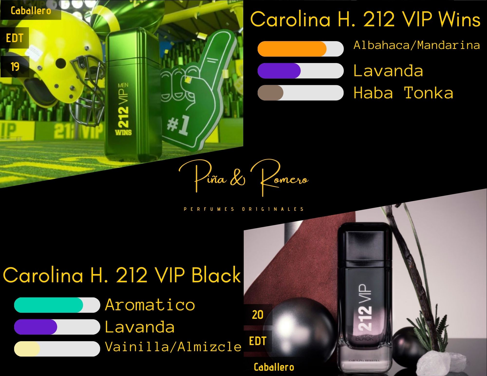 Carolina Herrera 212 VIP Cologne Set for Men