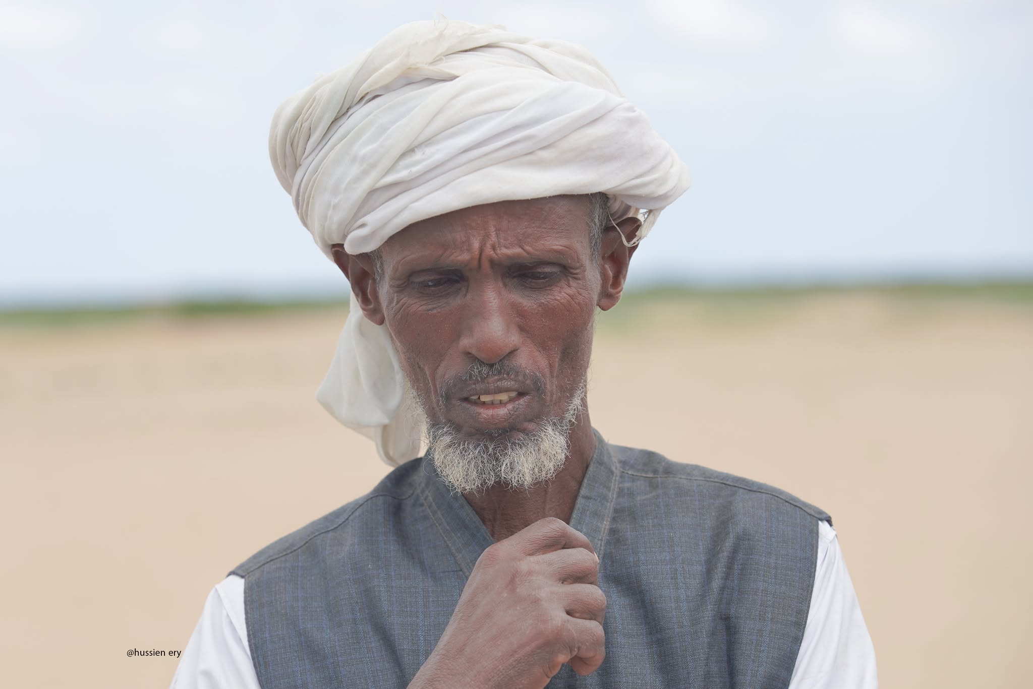 Traditional White Turban