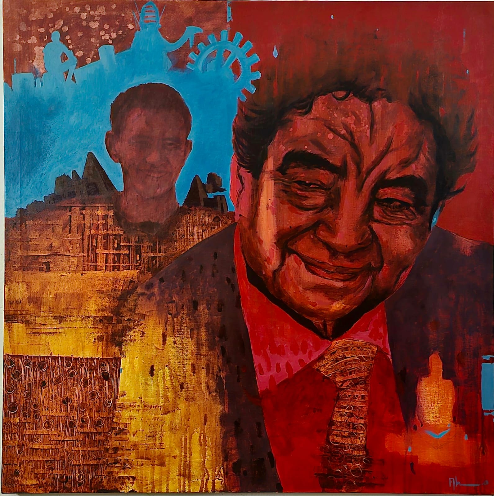 Crowned Childhood Canvas