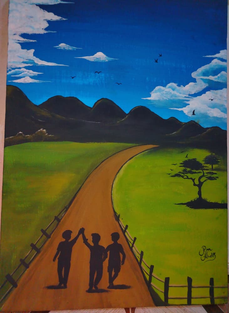 Landscape Painting with Children