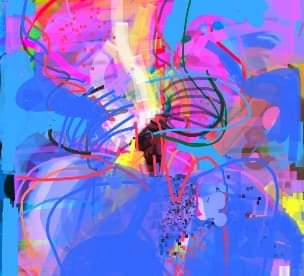 Vivid Abstract Canvas