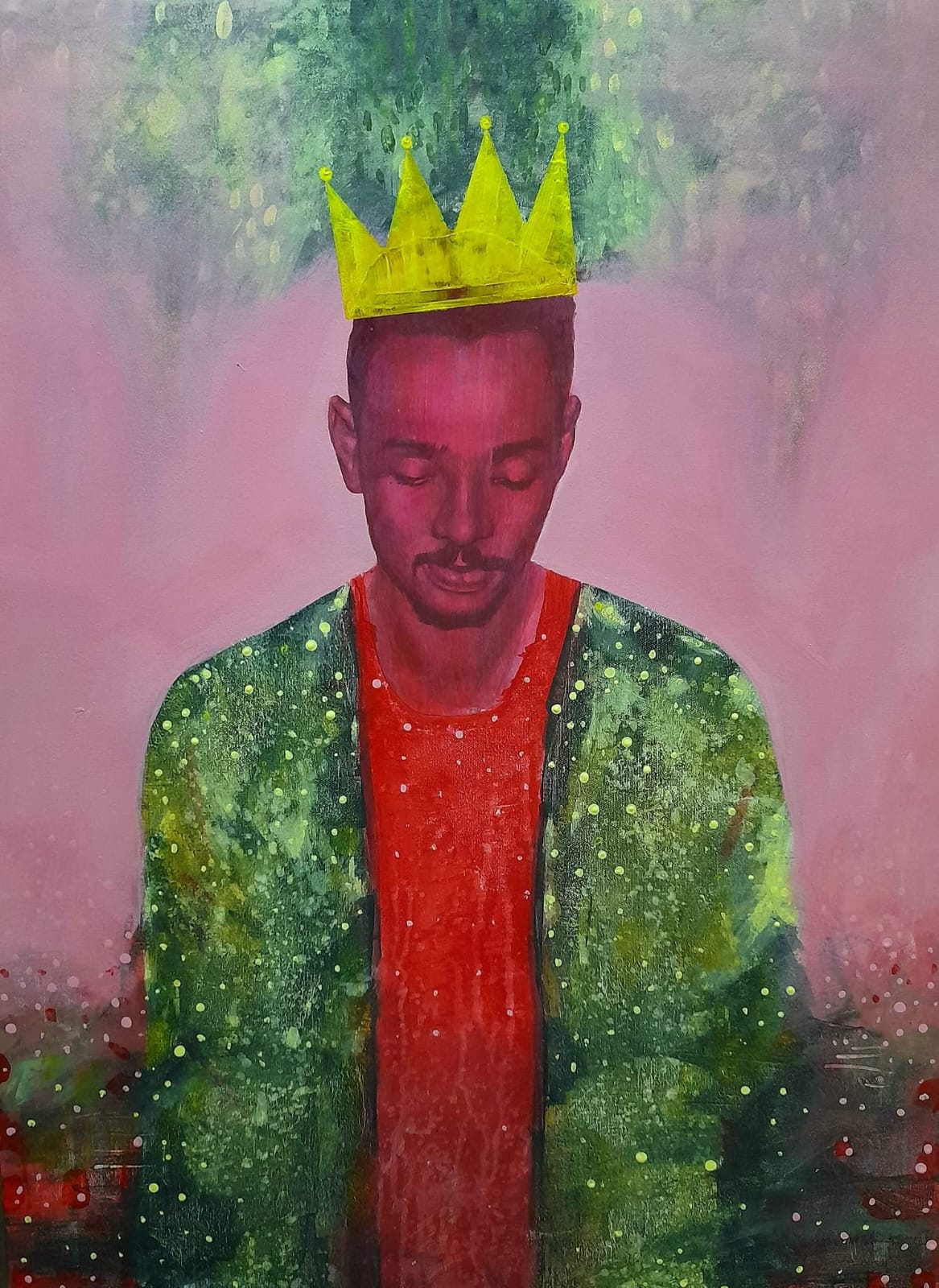 Crowned Childhood Canvas