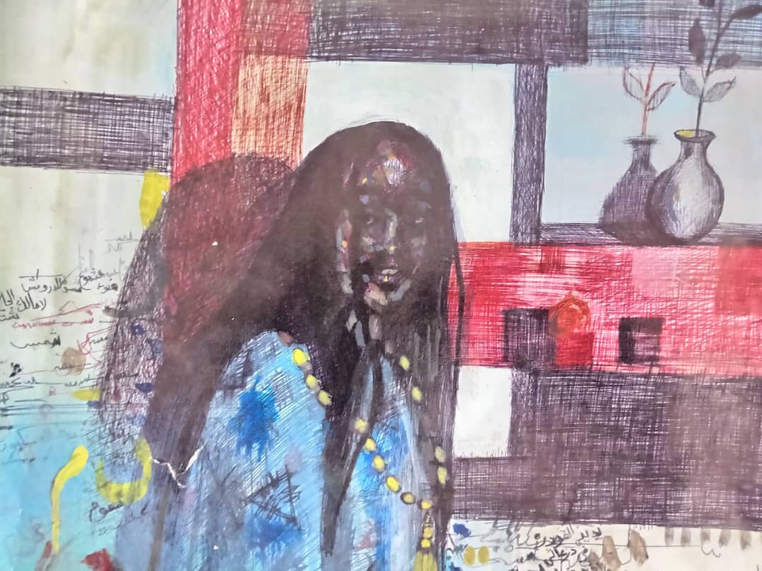 Urban Reflections Abstract Painting