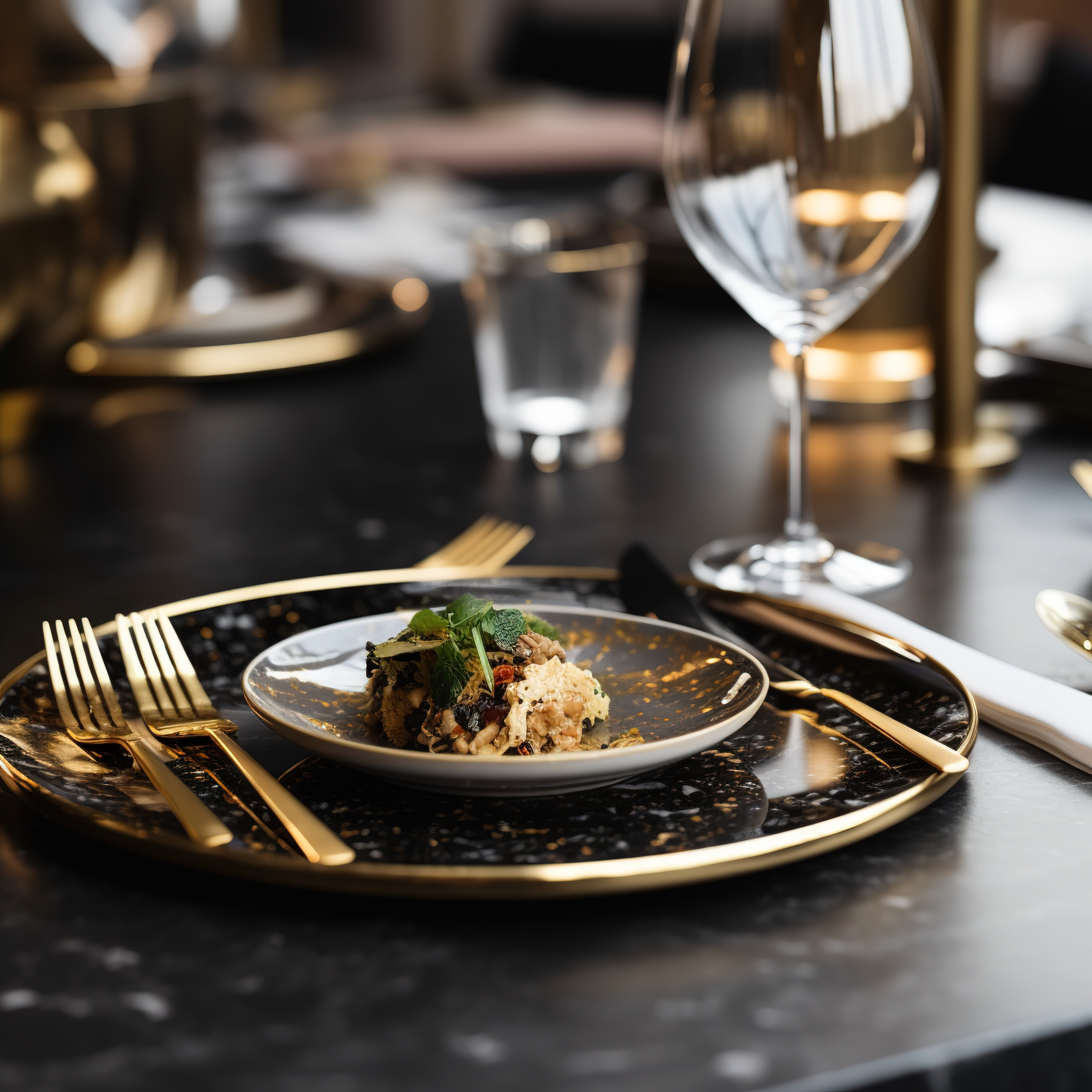 Jantar em restaurante