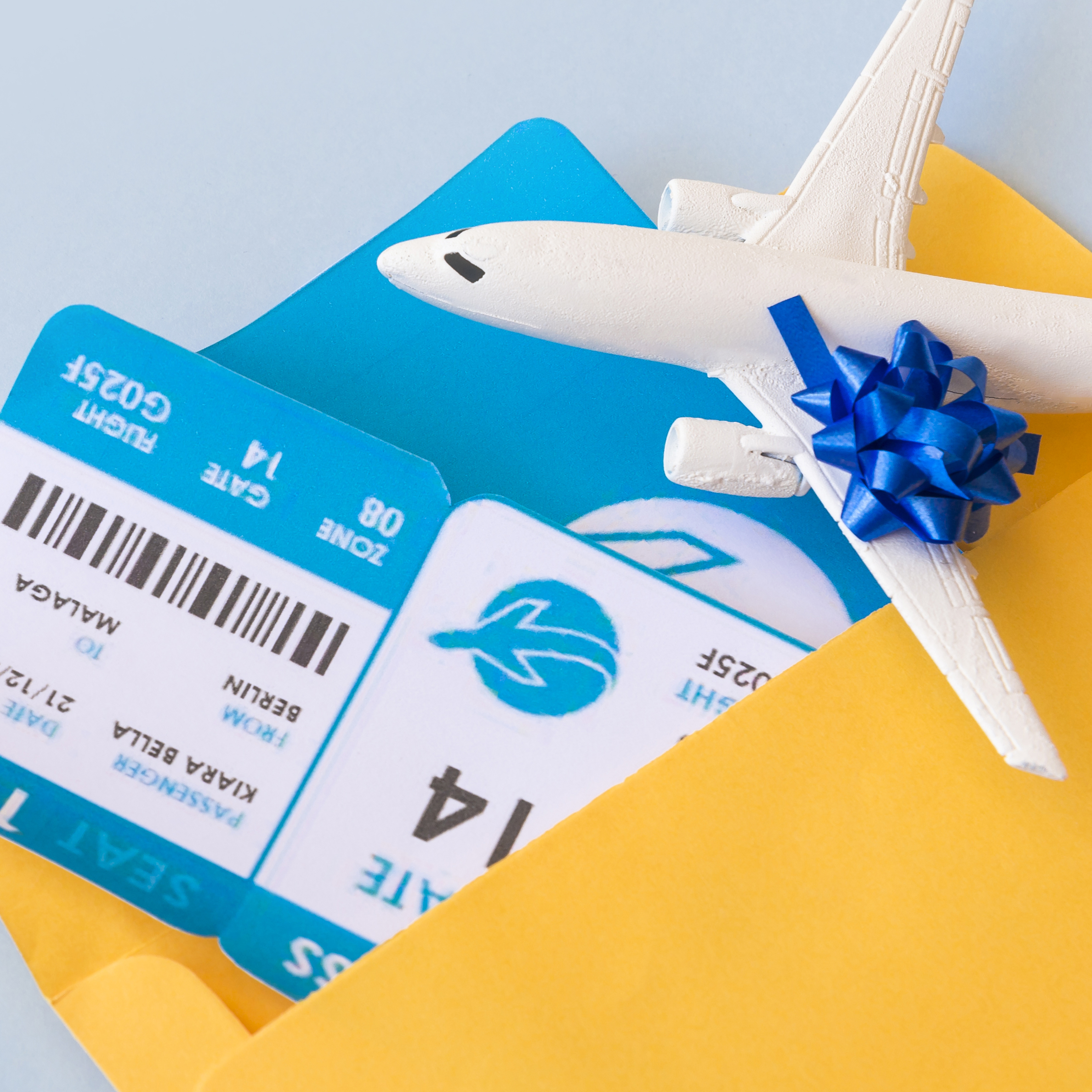 Voo interno na lua de mel