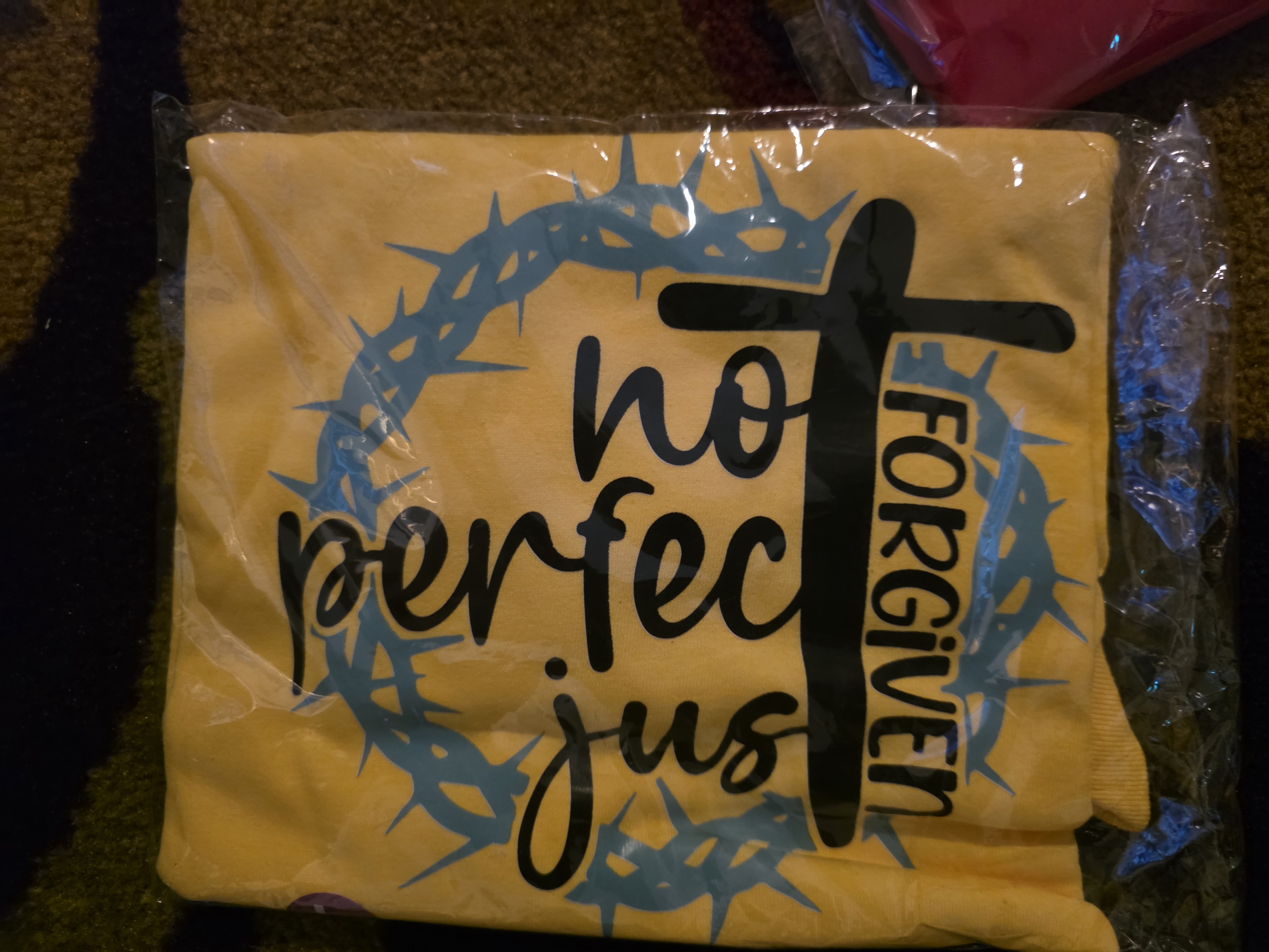 NOT PERFECT JUST FORGIVEN