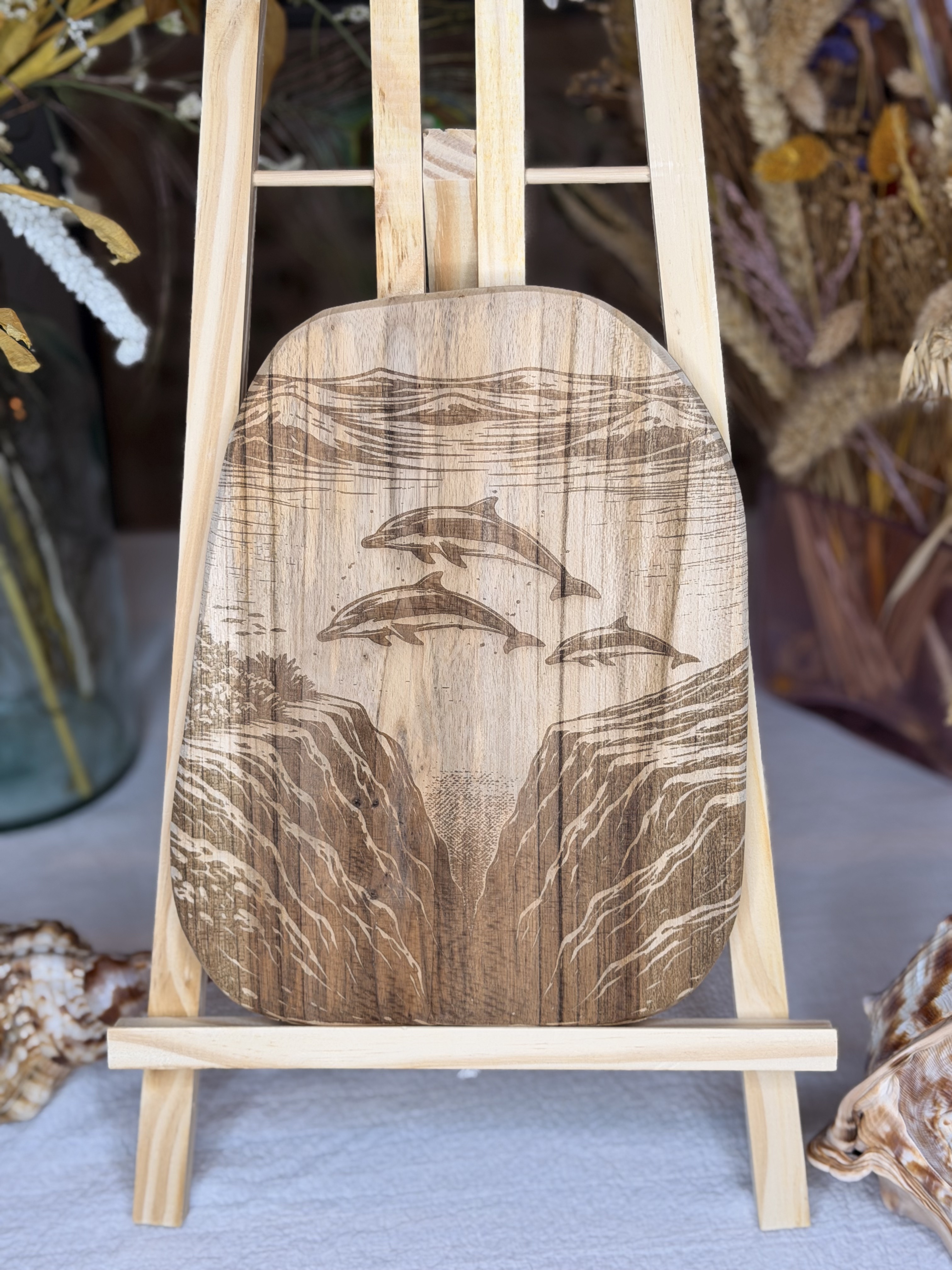 Planche décorative - Gouffe de Capbreton - 22 cm