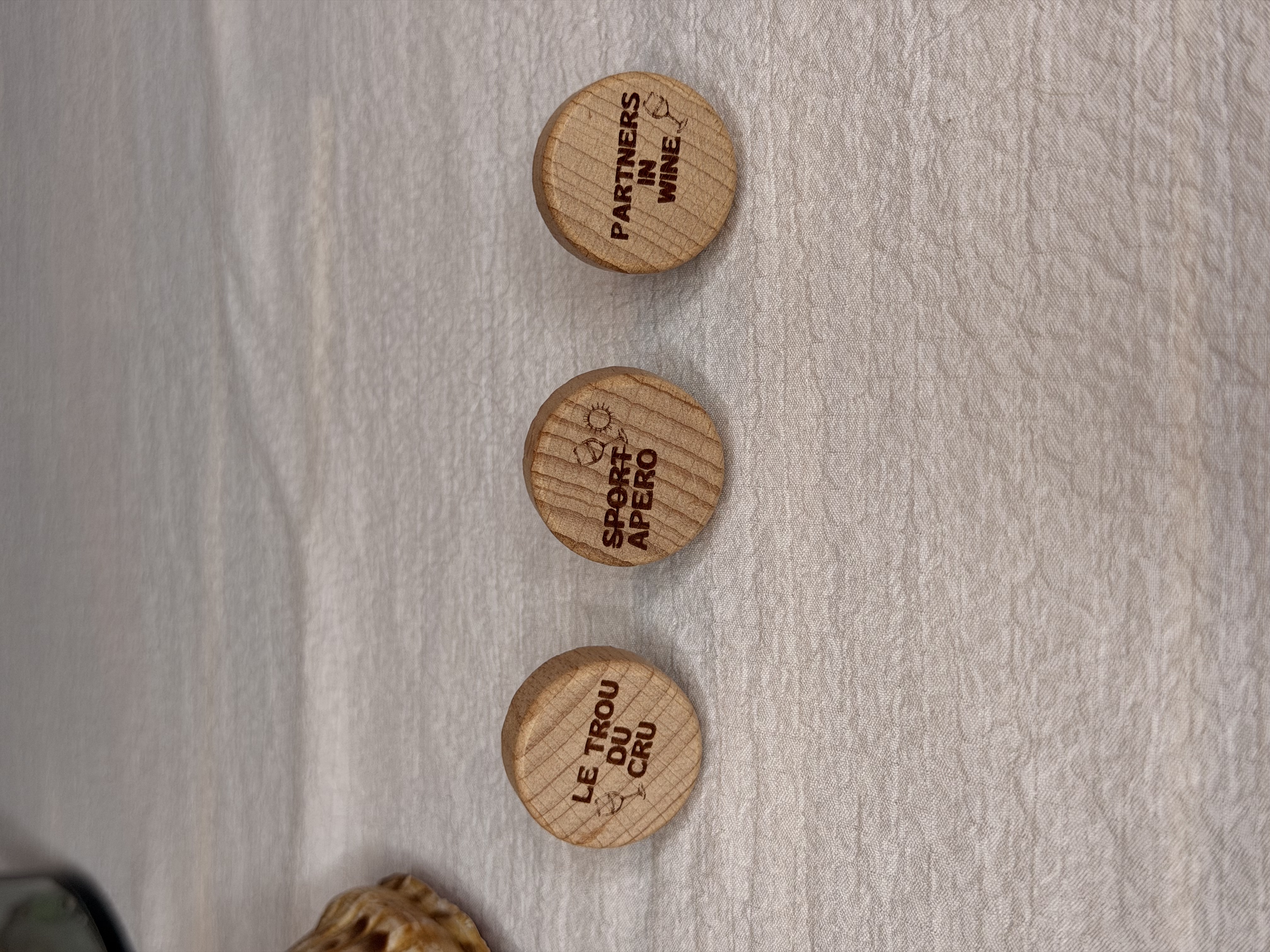 Bouchon de bouteille - Bois 