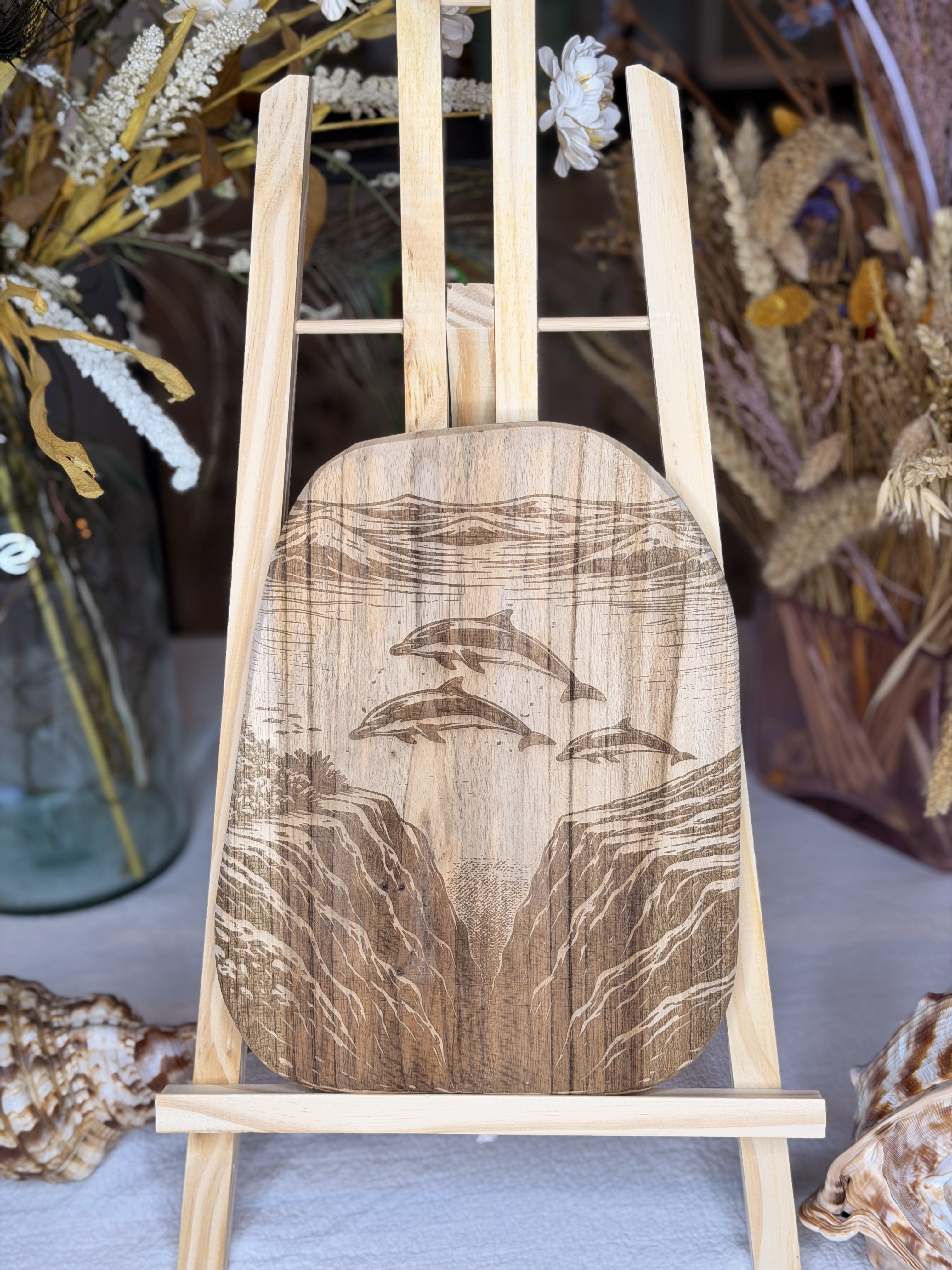 Planche décorative - Gouffe de Capbreton - 22 cm