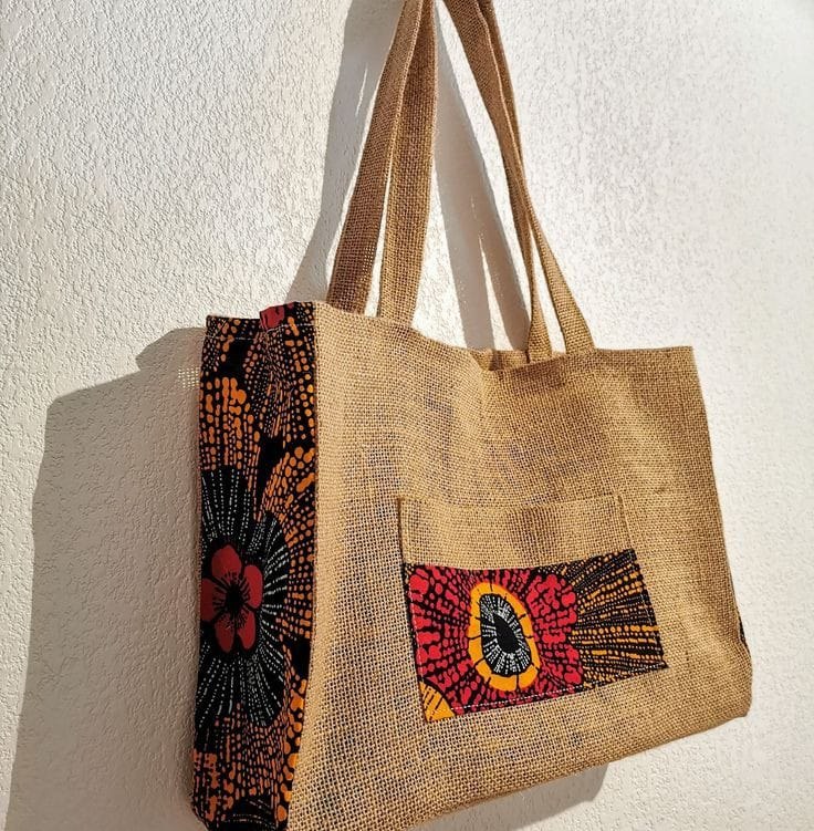 Handmade Jute Tote Bag