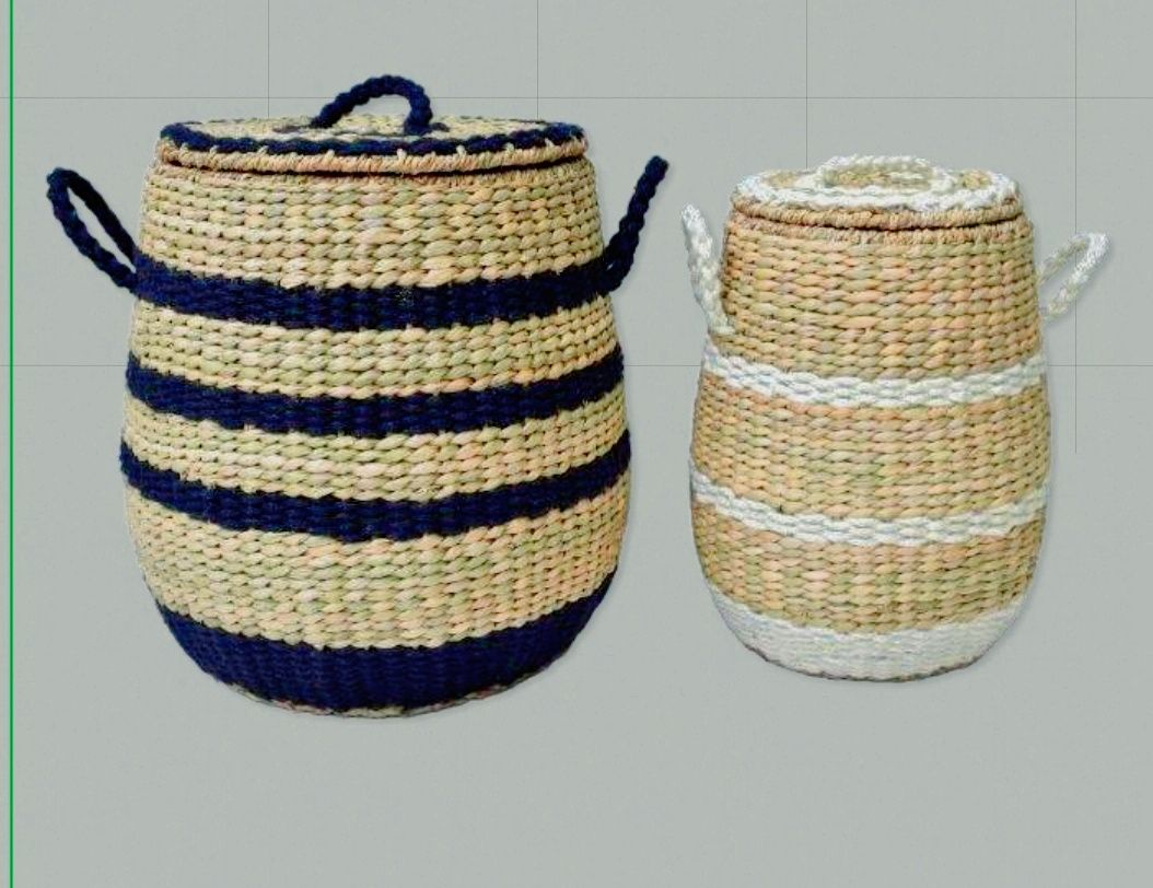 Handwoven Storage Baskets Set