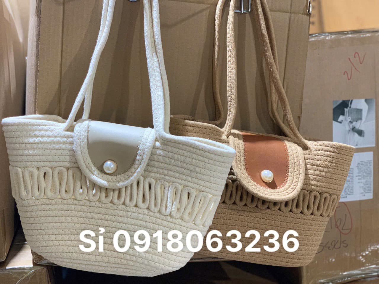 Handmade Woven Tote Bags