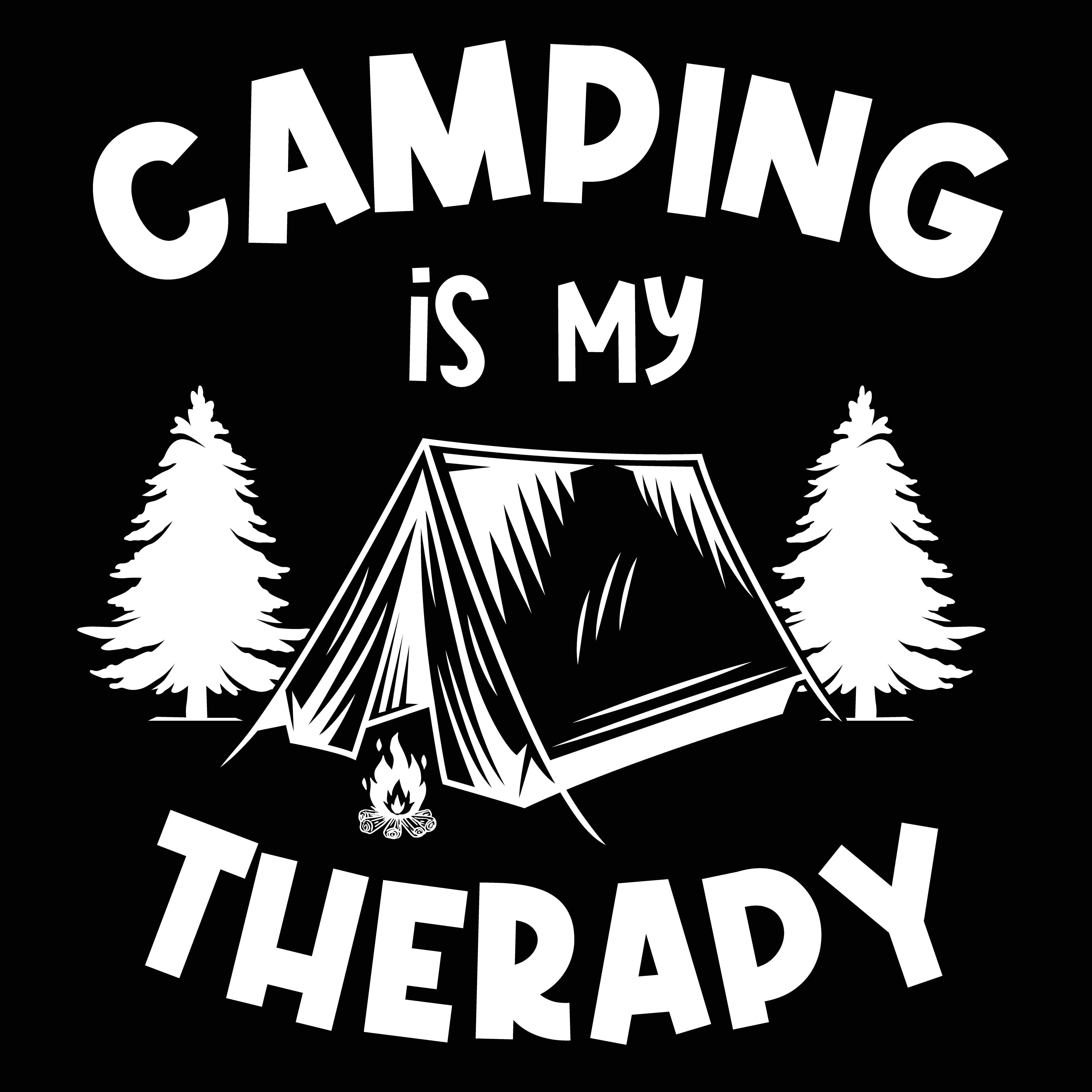 Camping Is My Therapy T-Shirt