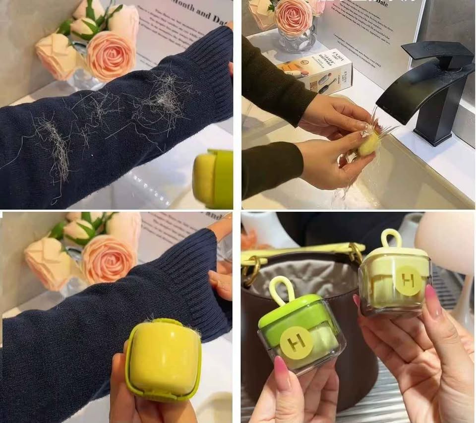 Rodillo quita pelos y pelusas Reutilizable