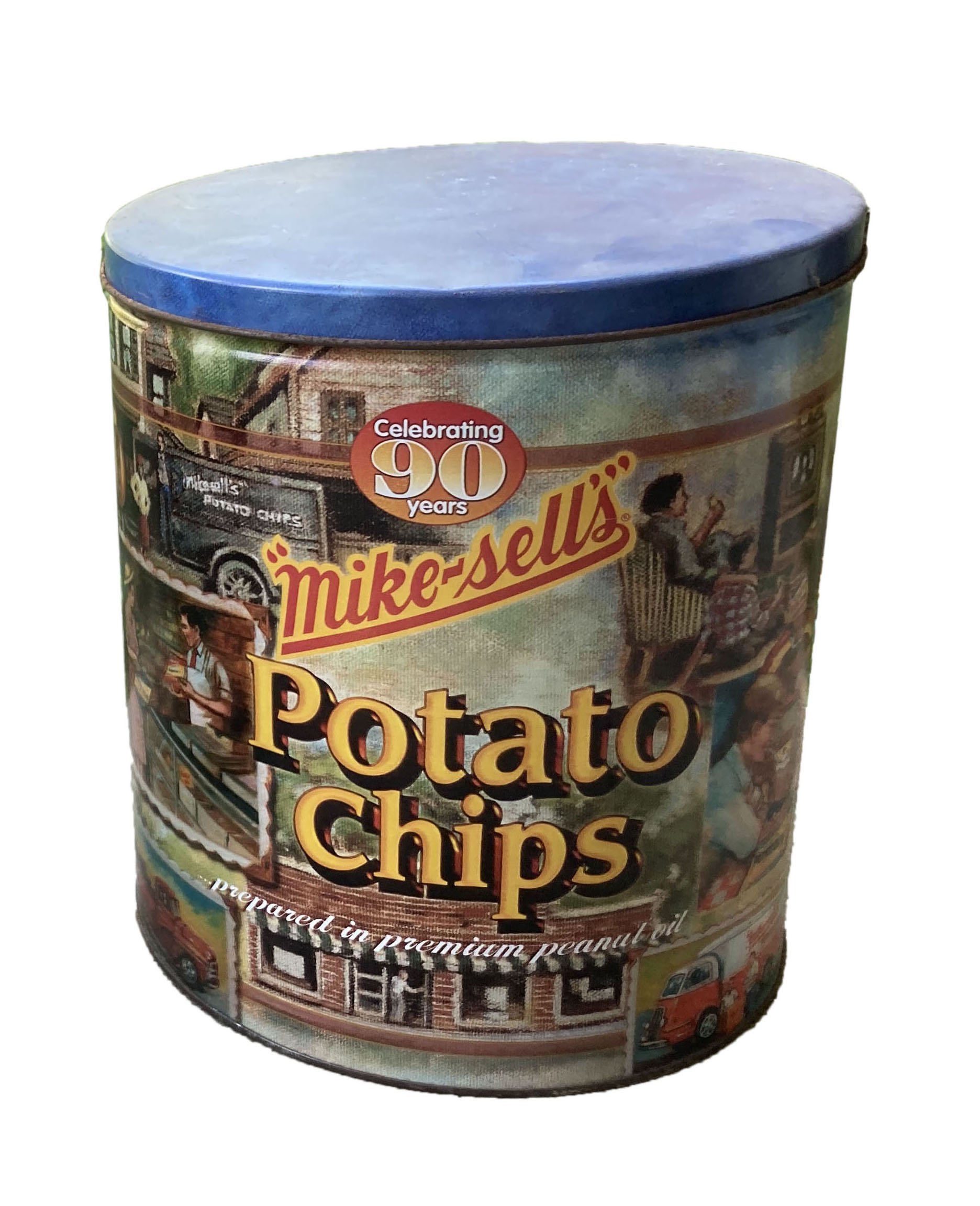 Item # K3    Mike-Sell's Potato Chips 90th Anniversary Tin