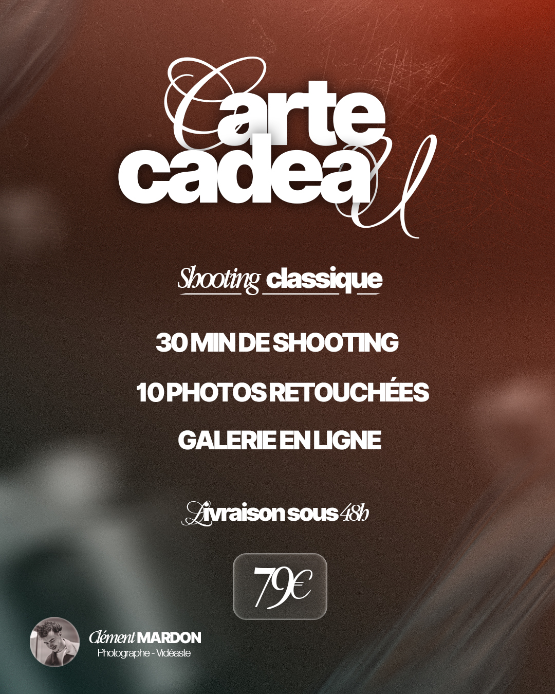 Carte Cadeau - Shooting Classique 