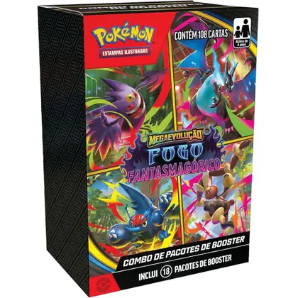 Pokémon Mega Evolução: Fogo Fantasmagórico