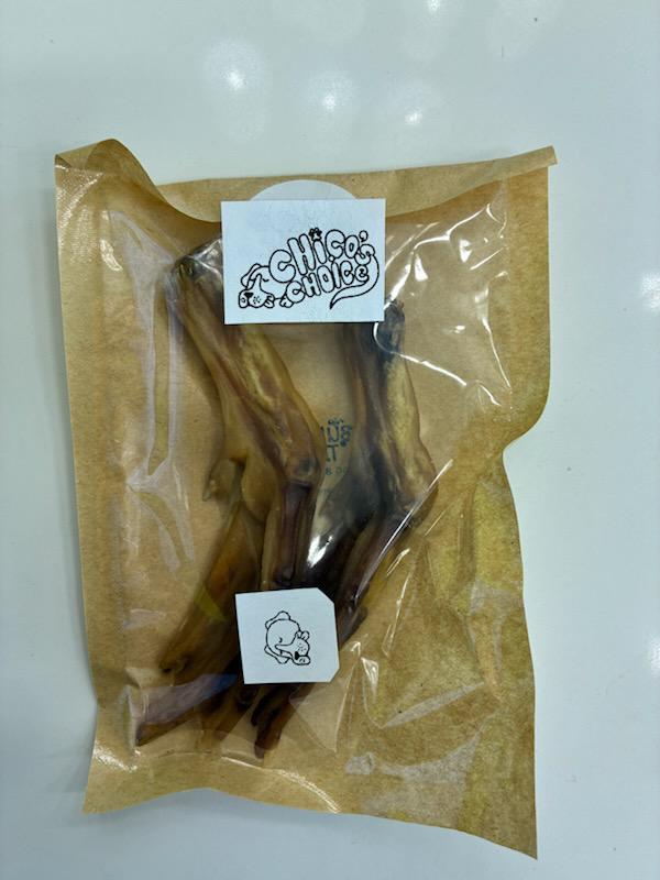 Chico Choice Natural Dog Chews - Duck feet