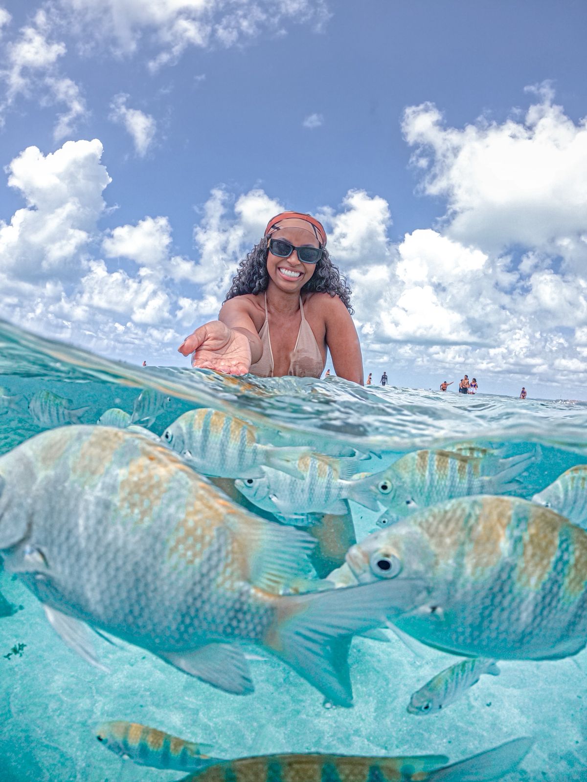 Que tal um churrasco no mar? 