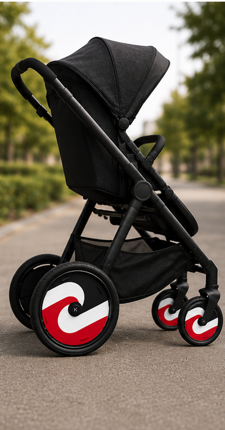 Pram Wheel Covers