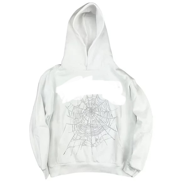 Spider web design hoodie