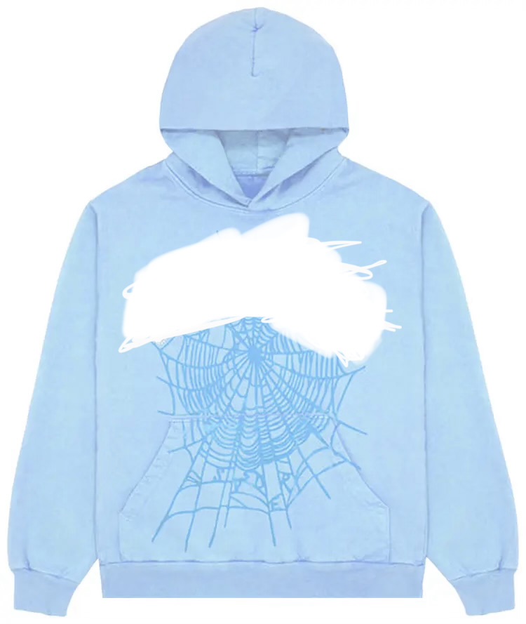 Spider web design hoodie