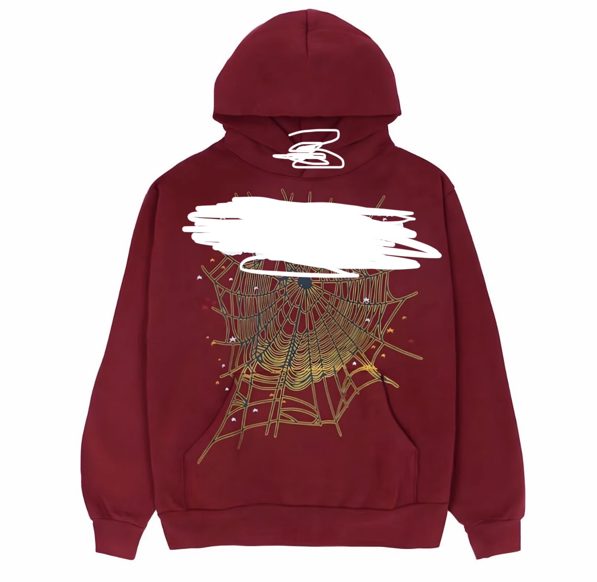 Spider Web Design Hoodie 3