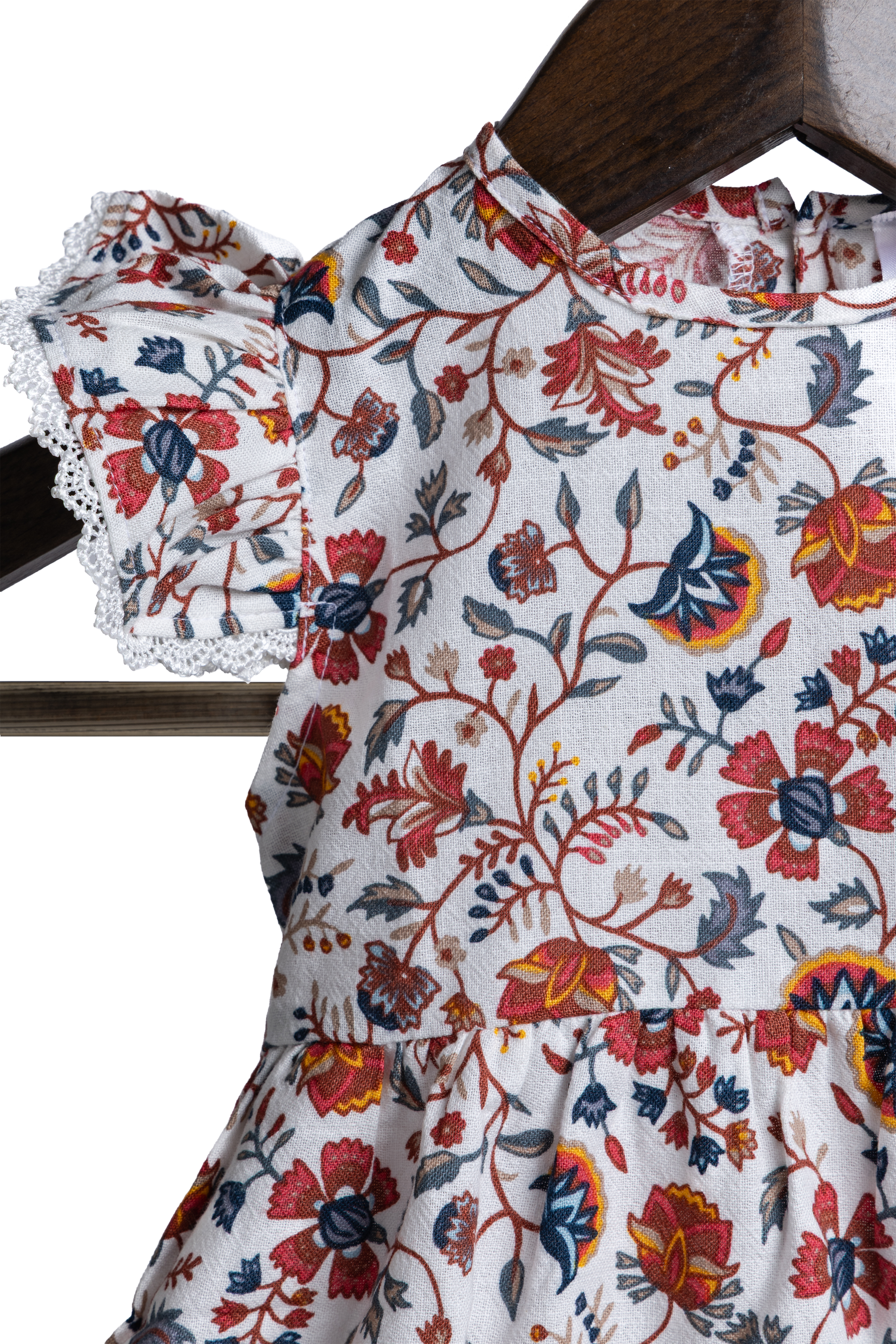 Vanilla Petal Frock – Pure Cotton