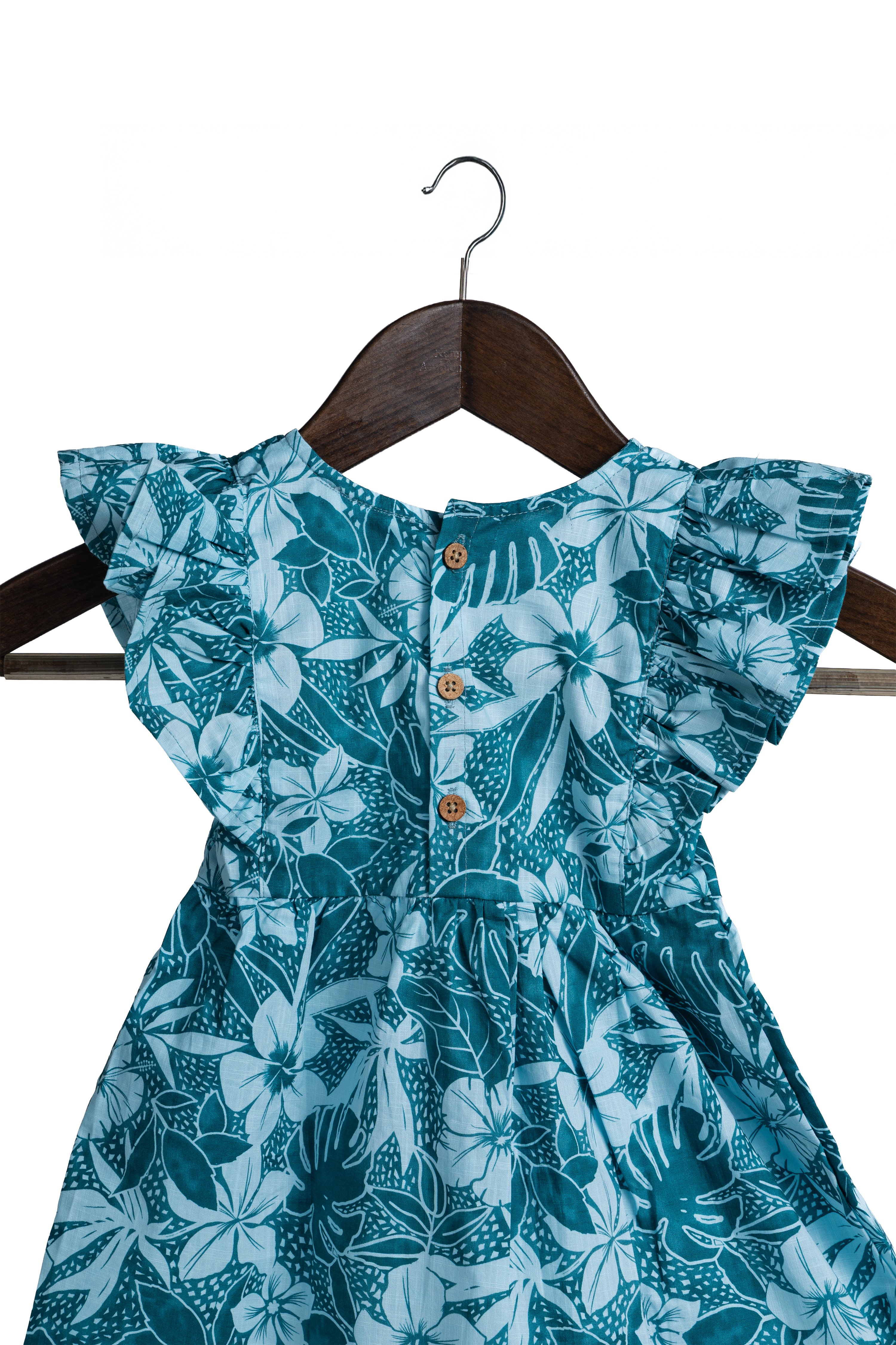 Floral Flutter Frock – Pure Cotton