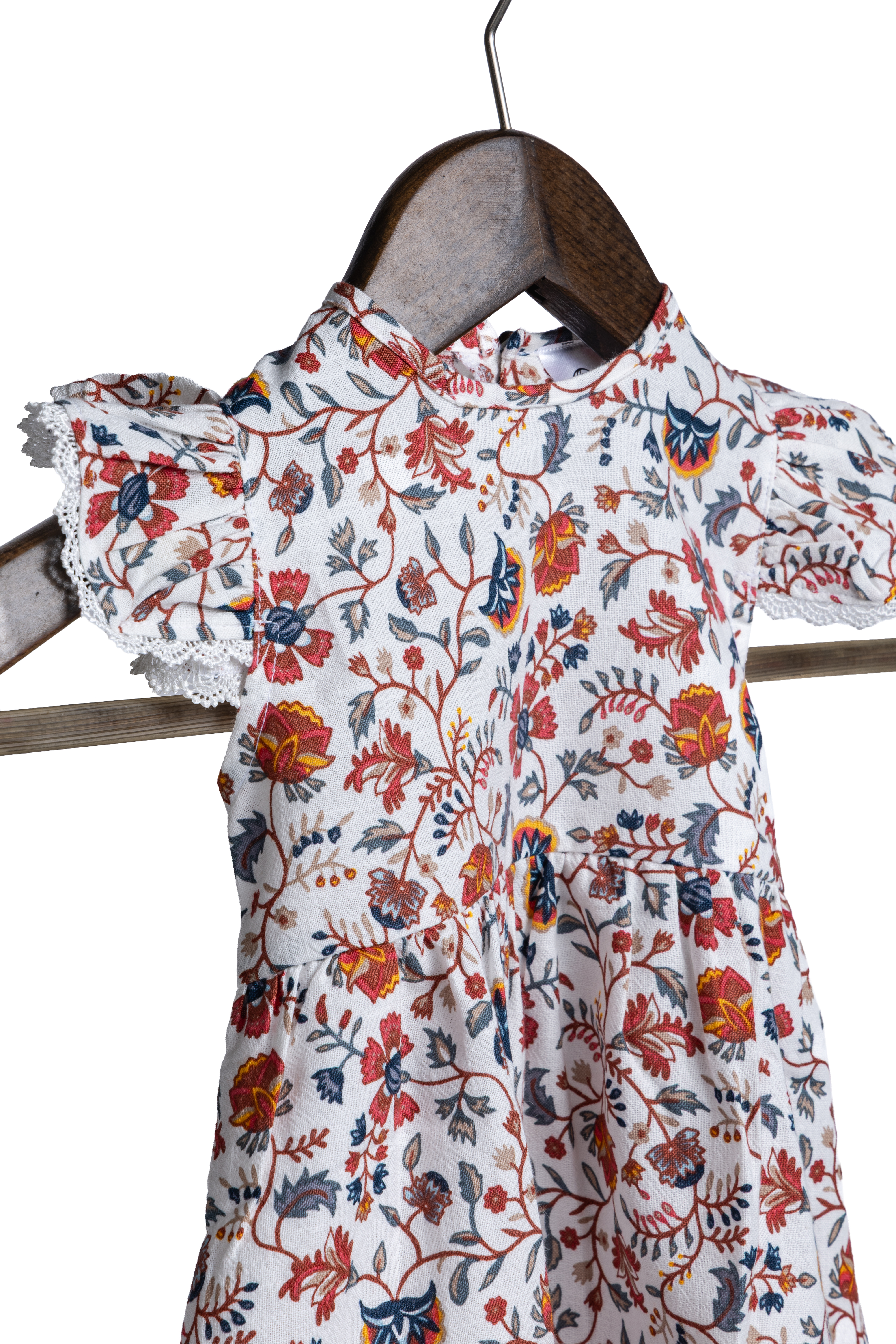 Vanilla Petal Frock – Pure Cotton