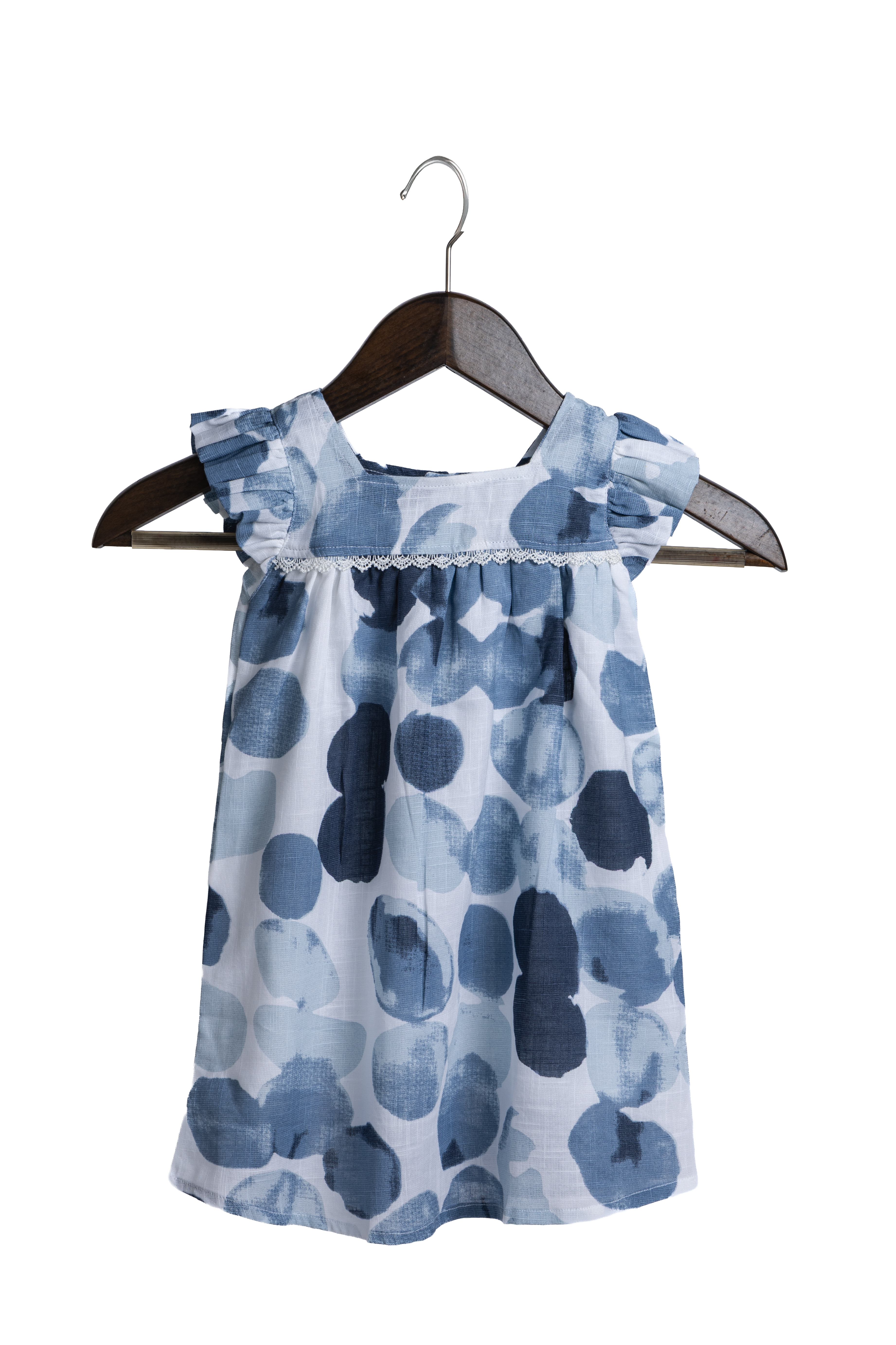 Ocean Mist A-Line Frock – Pure Cotton