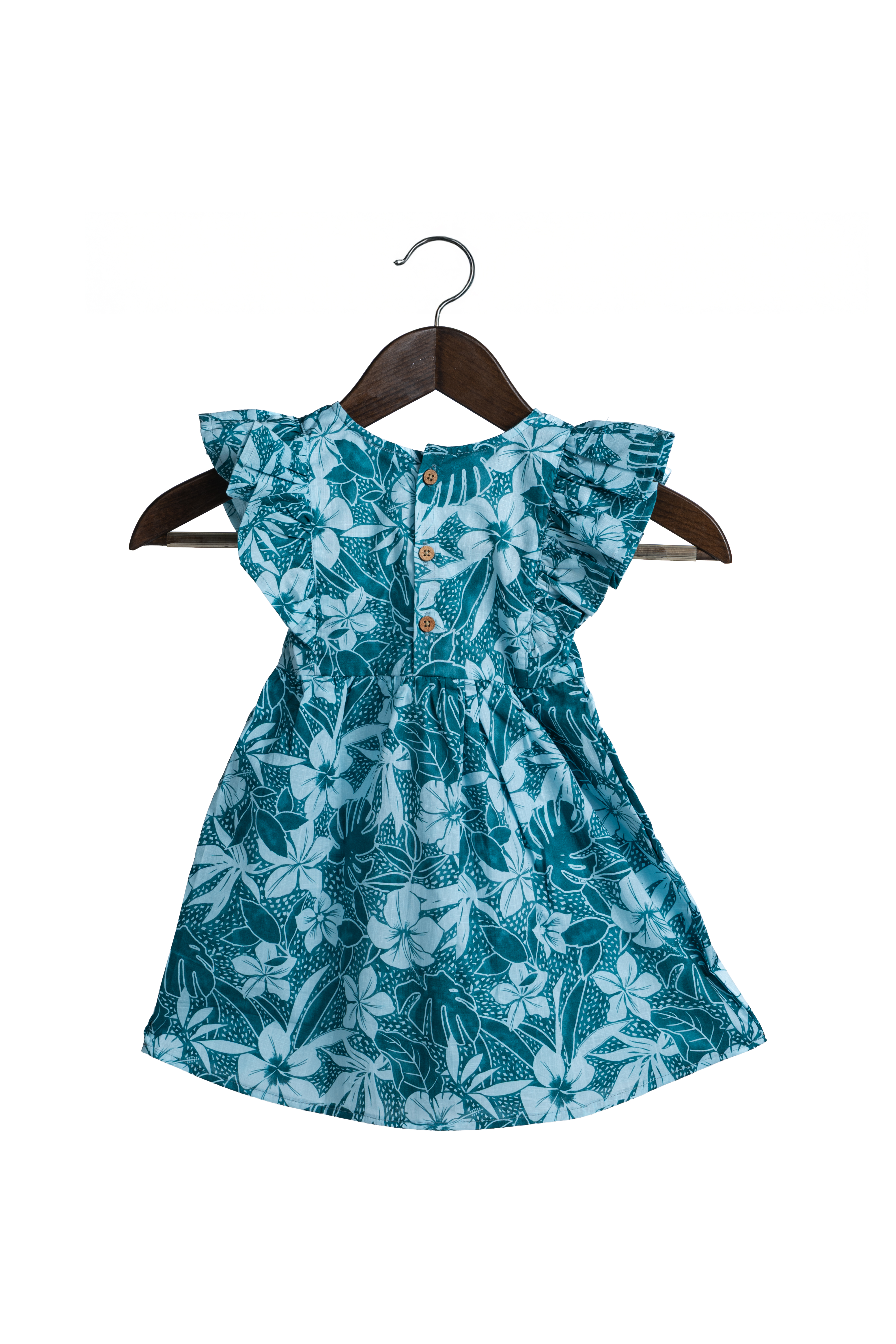 Floral Flutter Frock – Pure Cotton