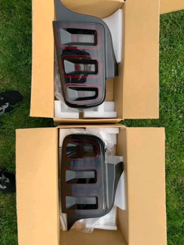 Smoked LED Tail Lights for 05-09 Mustang