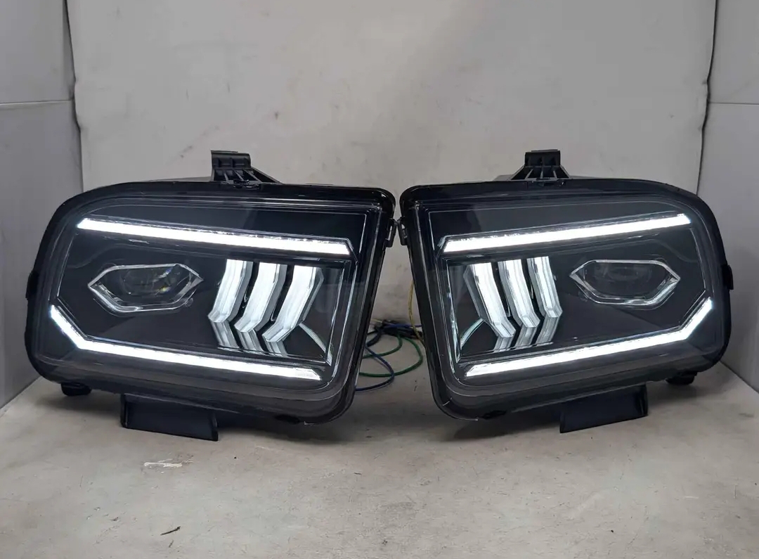 LED Headlights Pair 2005-2009 Mustang