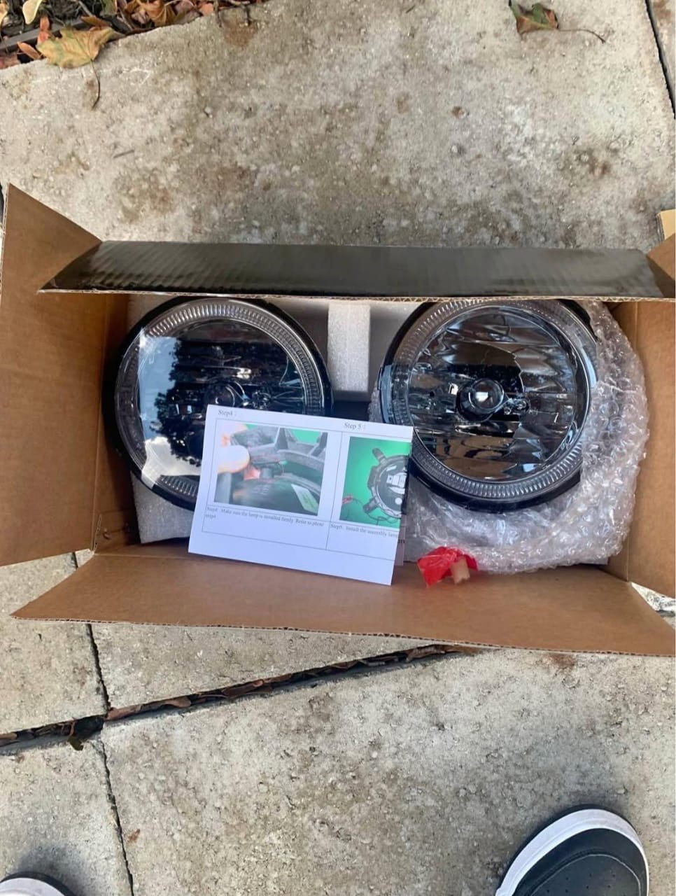 2005 2006 2007 2008 2009 mustang LED fog lights 