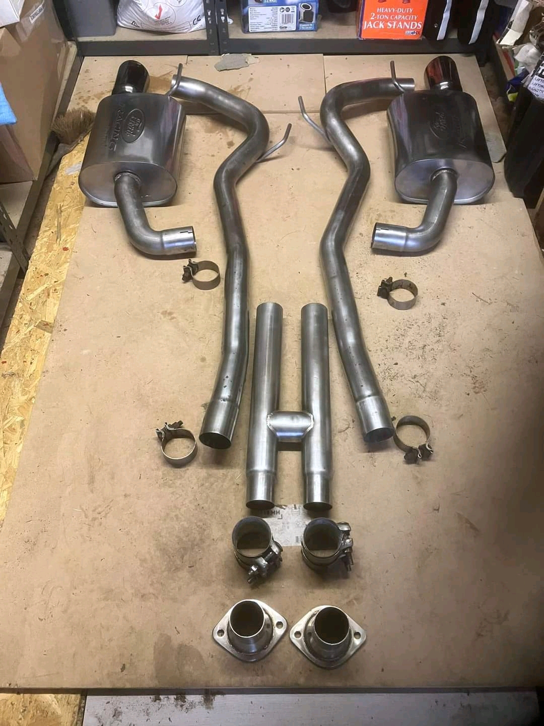 Performance Exhaust System Kit for 05-14 Mustang