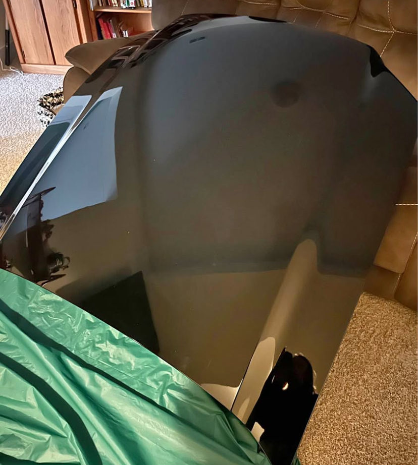 2005-2009 mustang Black Car Hood