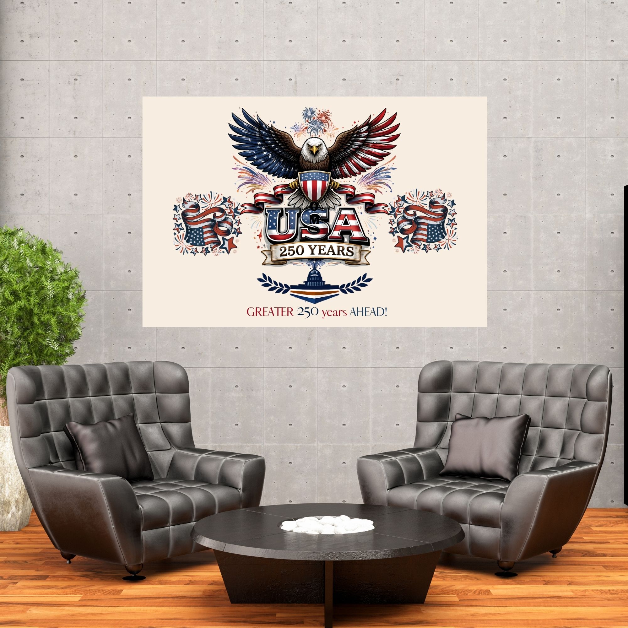 USA 250th Anniversary Digital Art (16x9)