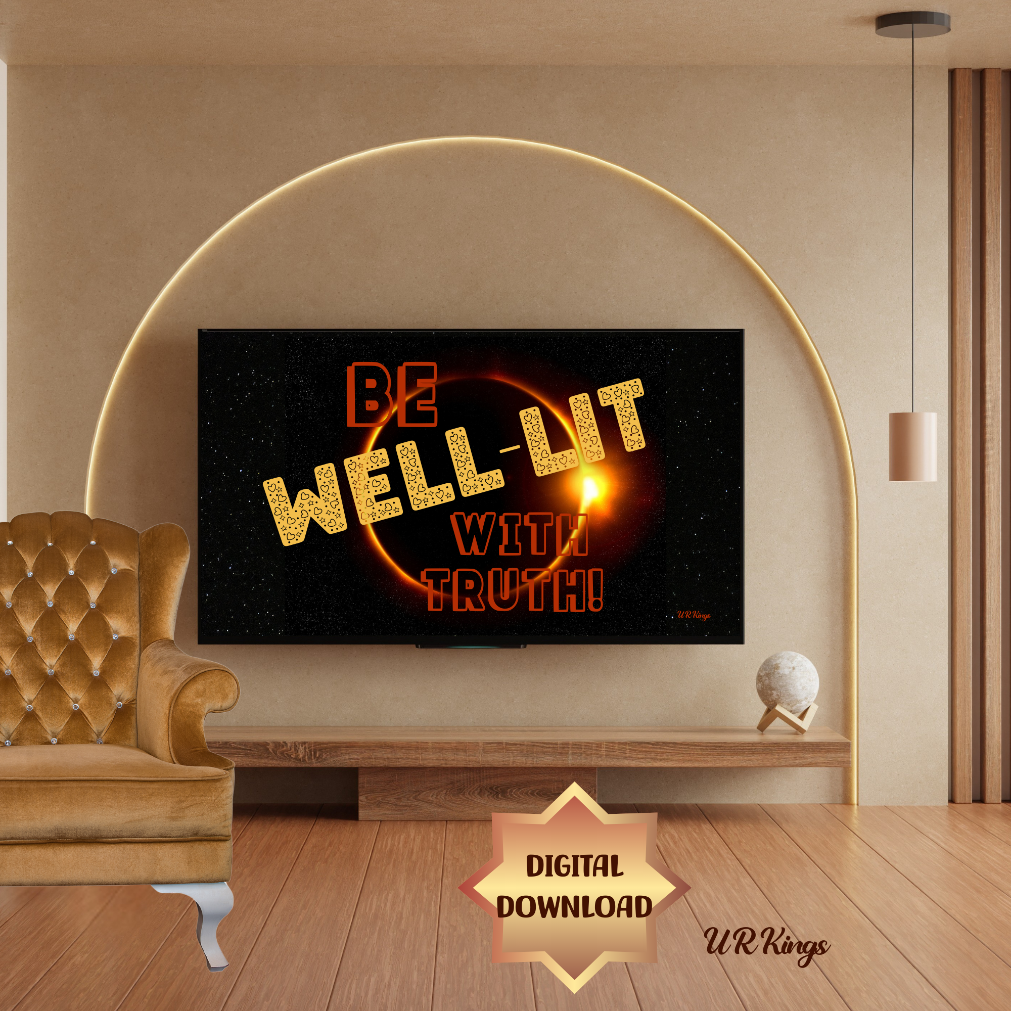 Be Well-Lit With Truth Wall Art (16x16)