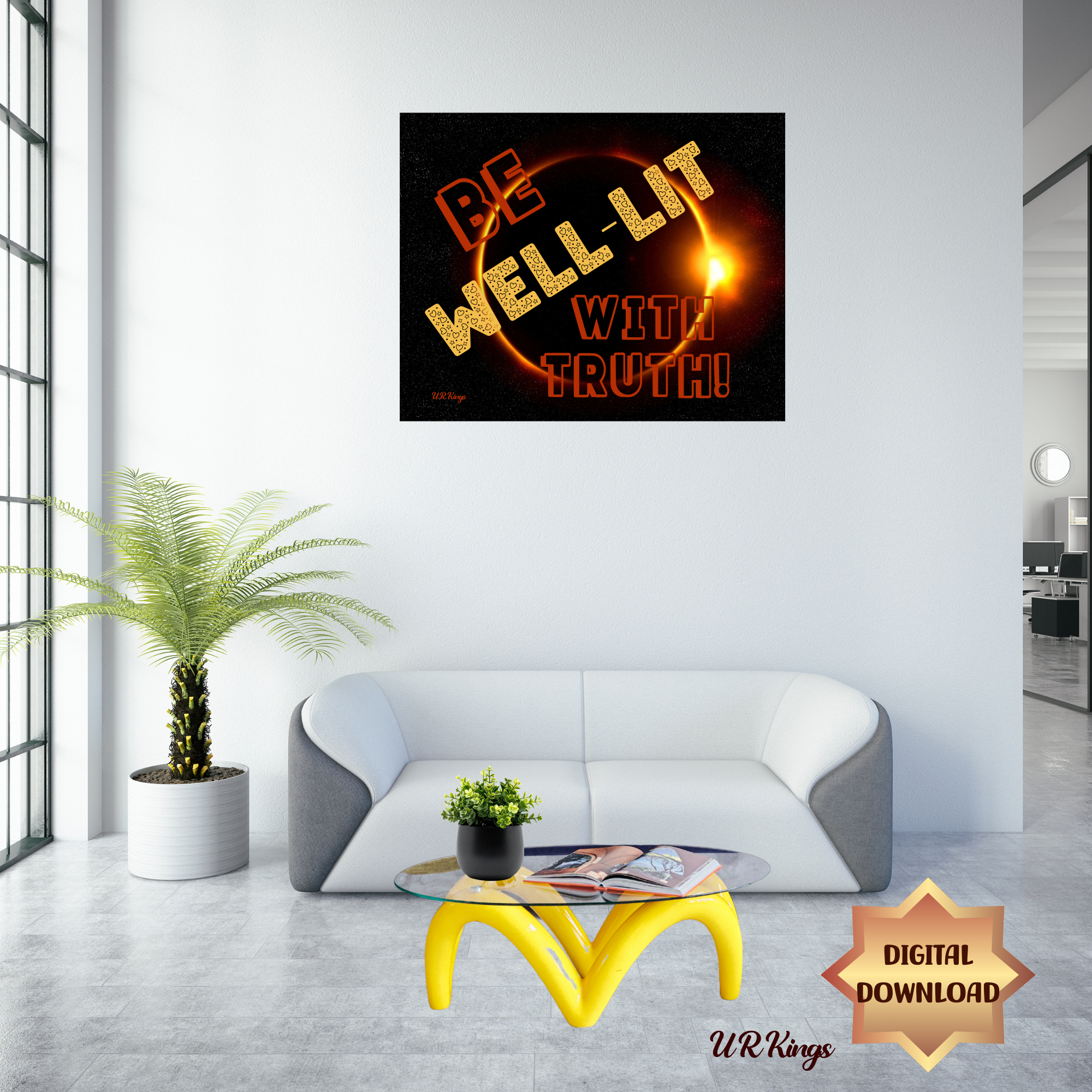 Be Well-Lit With Truth Wall Art (16x16)